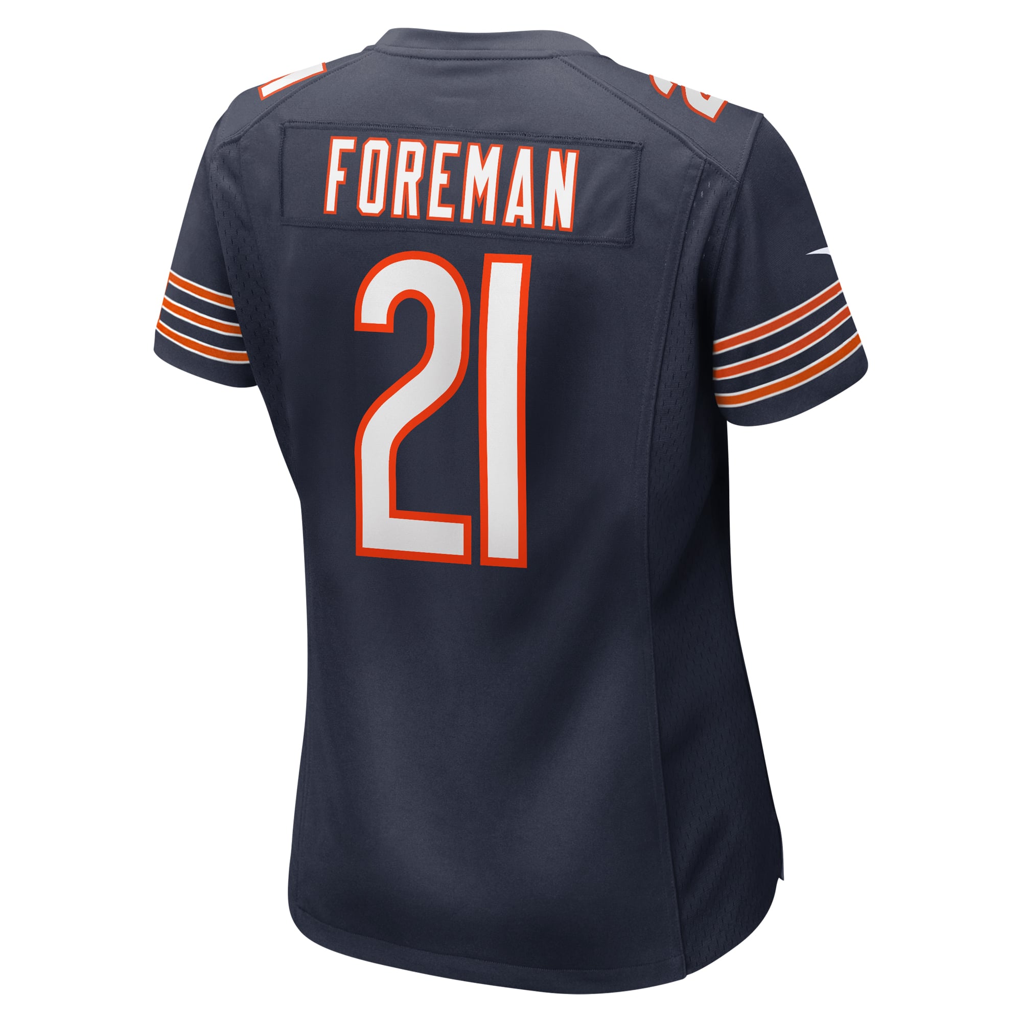 D'Onta Foreman Chicago Bears Women's Game Jersey - Navy - Image 4