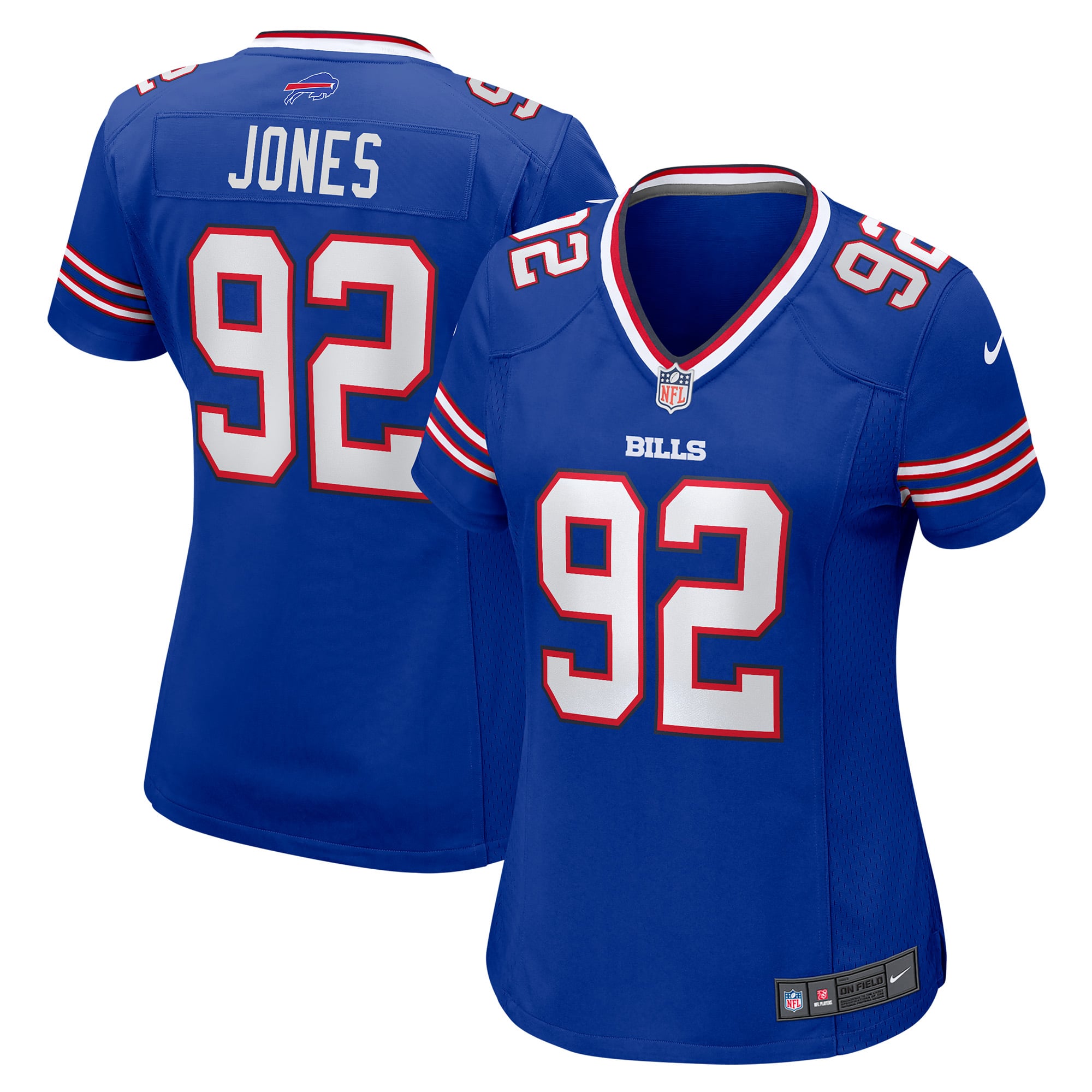 DaQuan Jones Buffalo Bills Women's Game Player Jersey - Royal - Image 2