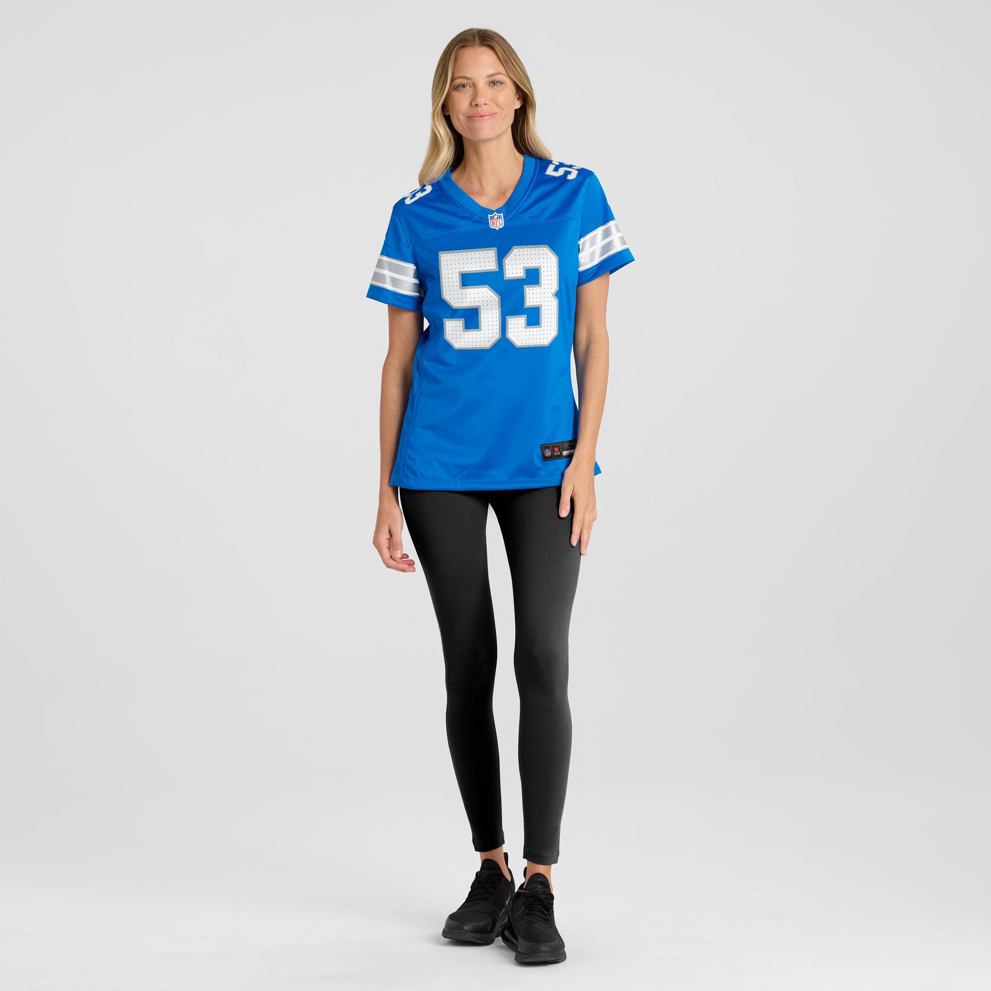 DaRon Gilbert Detroit Lions Women's Game Jersey - Blue - Image 5