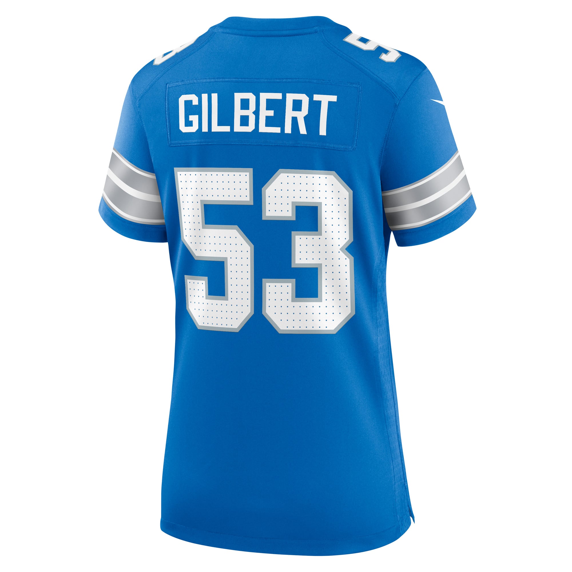 DaRon Gilbert Detroit Lions Women's Game Jersey - Blue - Image 4