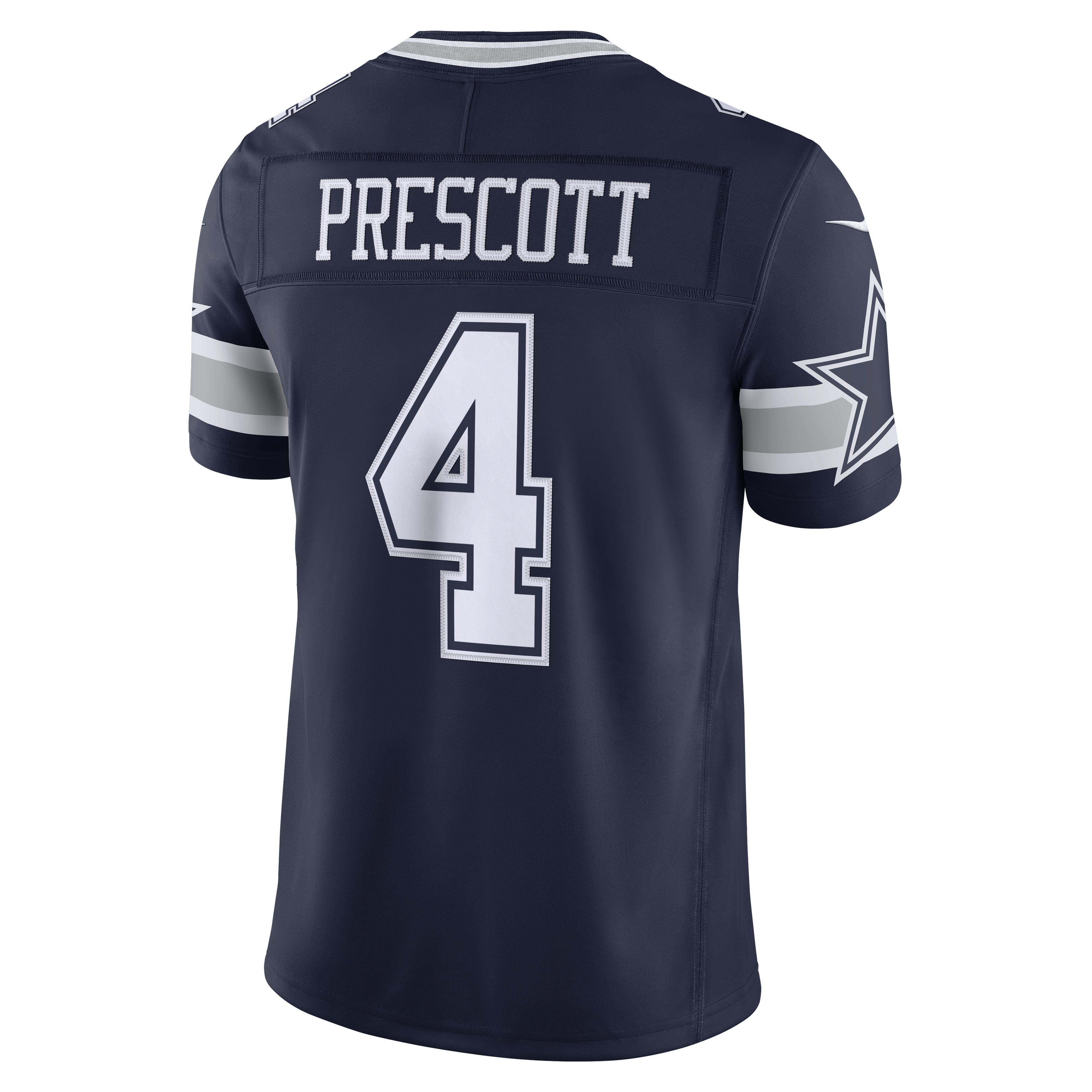 Dak Prescott Dallas Cowboys Alternate Vapor F.U.S.E. Stitched Limited Jersey - Navy - Image 4