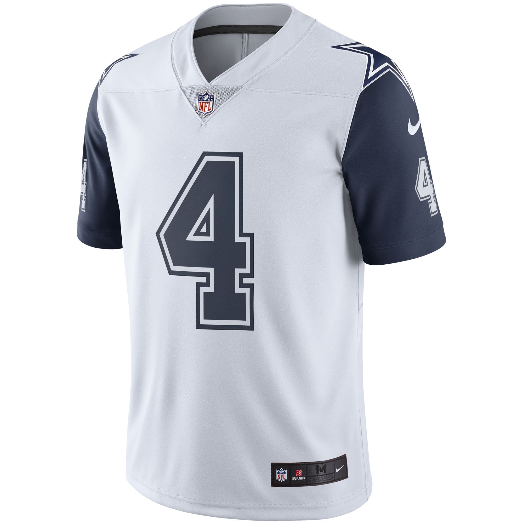 Dak Prescott Dallas Cowboys Color Rush Vapor Limited Jersey - White - Image 3