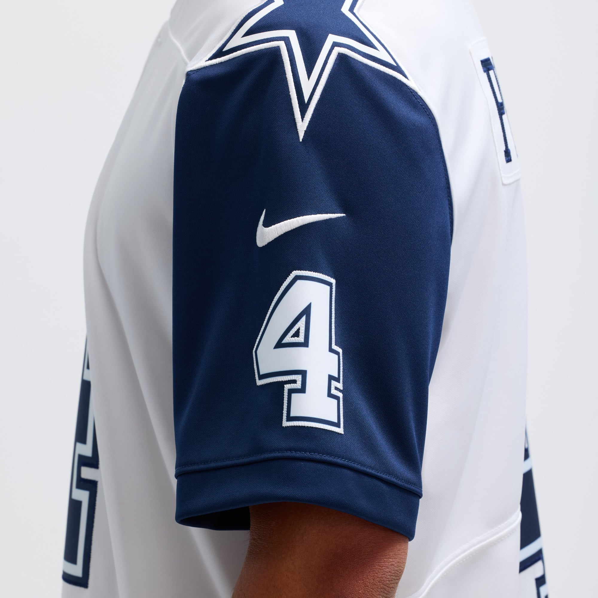 Dak Prescott Dallas Cowboys Color Rush Vapor Limited Jersey - White - Image 11