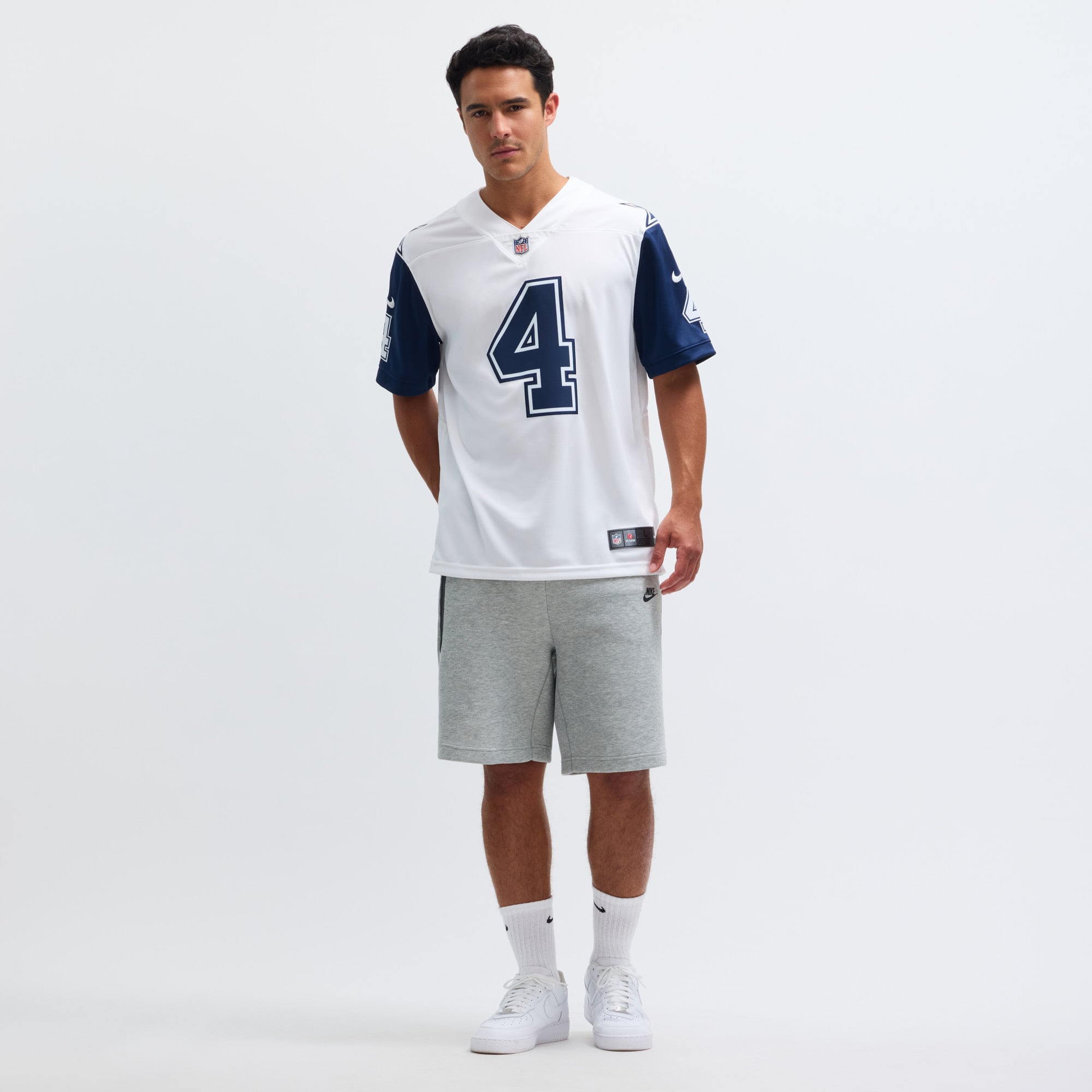 Dak Prescott Dallas Cowboys Color Rush Vapor Limited Jersey - White - Image 7