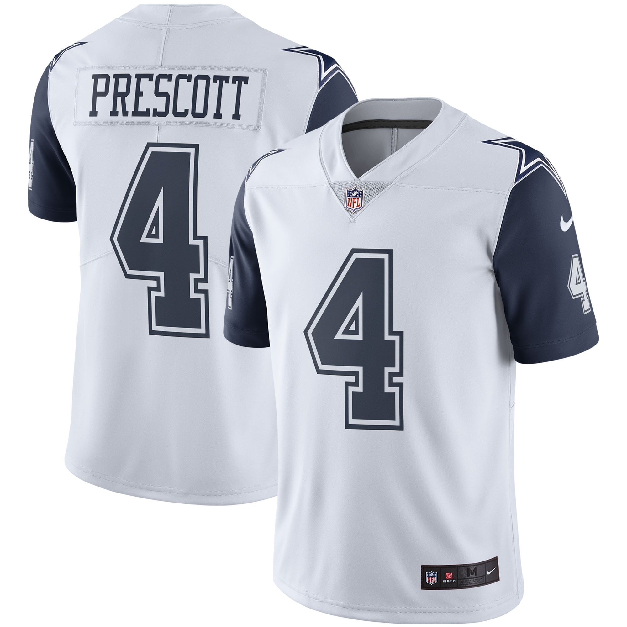 Dak Prescott Dallas Cowboys Color Rush Vapor Limited Jersey - White - Image 2