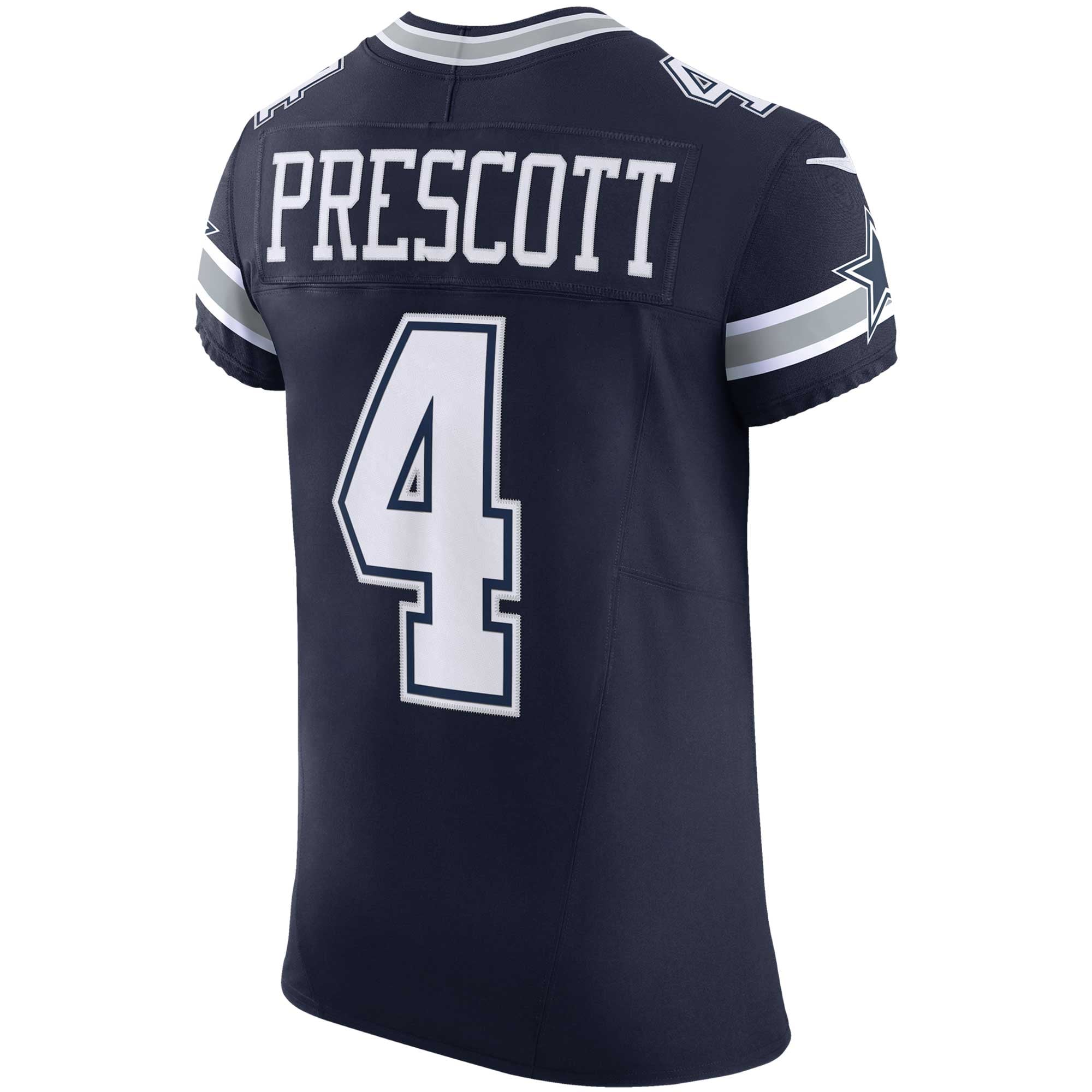 Dak Prescott Dallas Cowboys Team Vapor F.U.S.E. Elite Jersey - Navy - Image 4