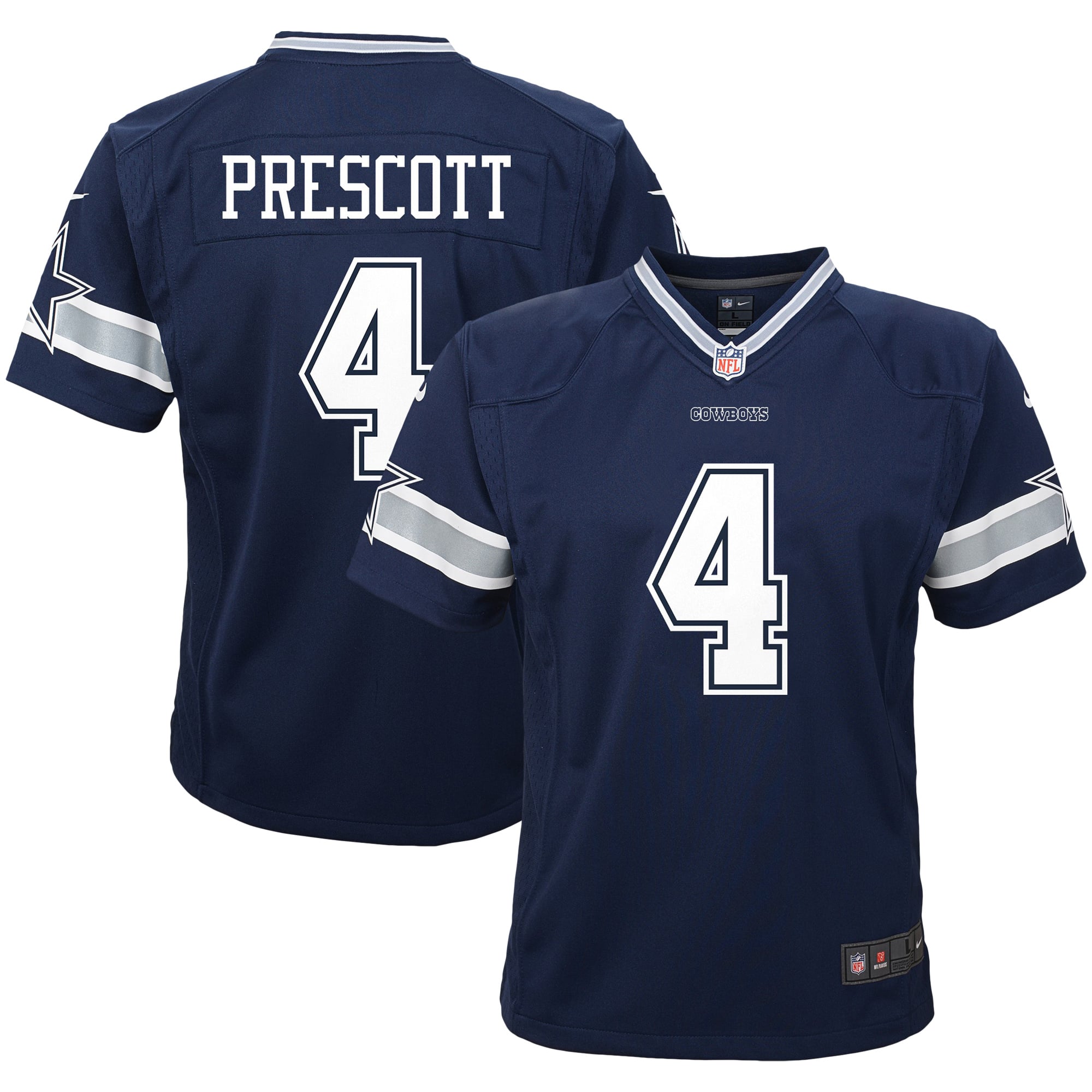 Dak Prescott Dallas Cowboys Toddler Team Game Jersey - Navy - Image 2