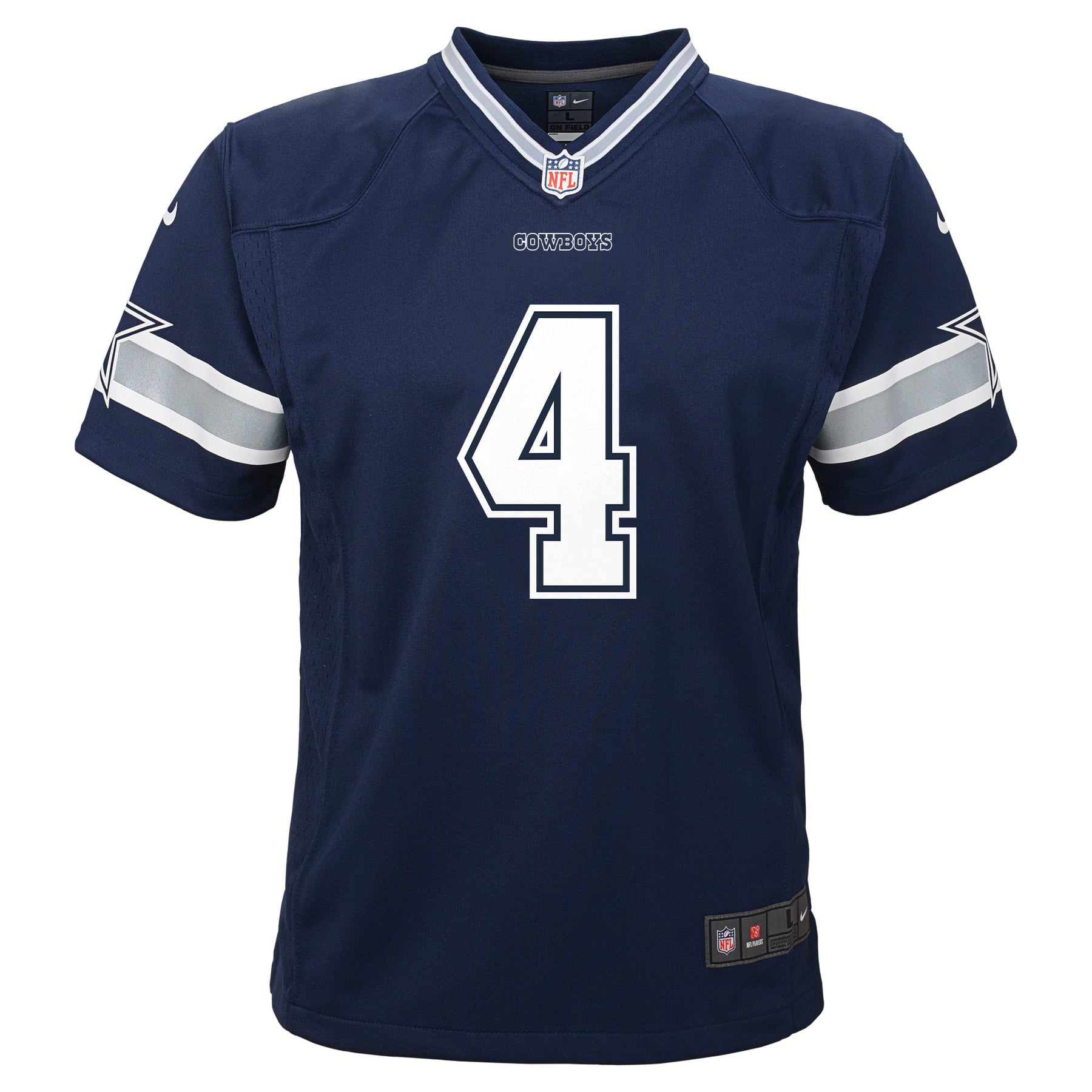 Dak Prescott Dallas Cowboys Toddler Team Game Jersey - Navy - Image 3