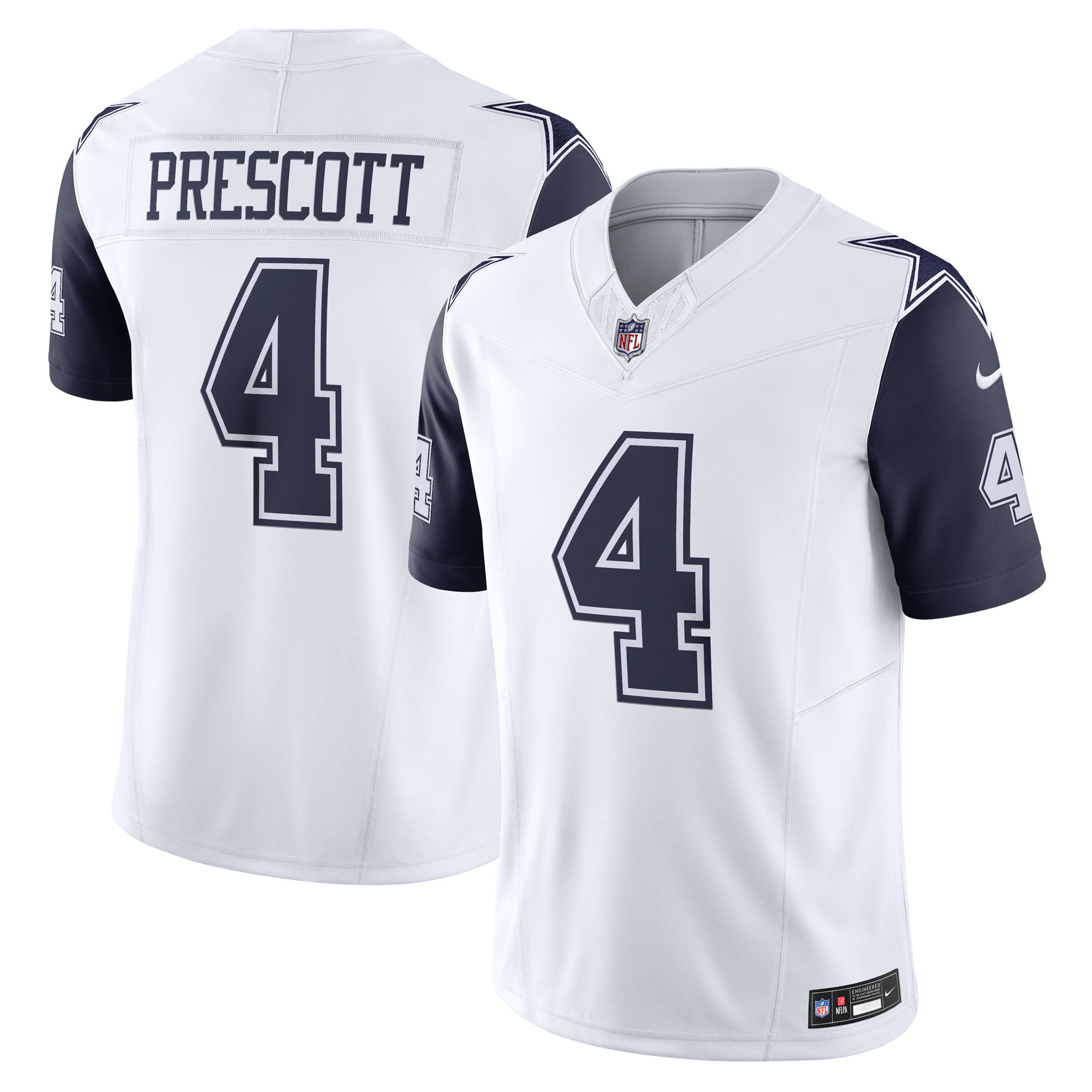 Dak Prescott Dallas Cowboys Vapor F.U.S.E. Limited Jersey - White - Image 2