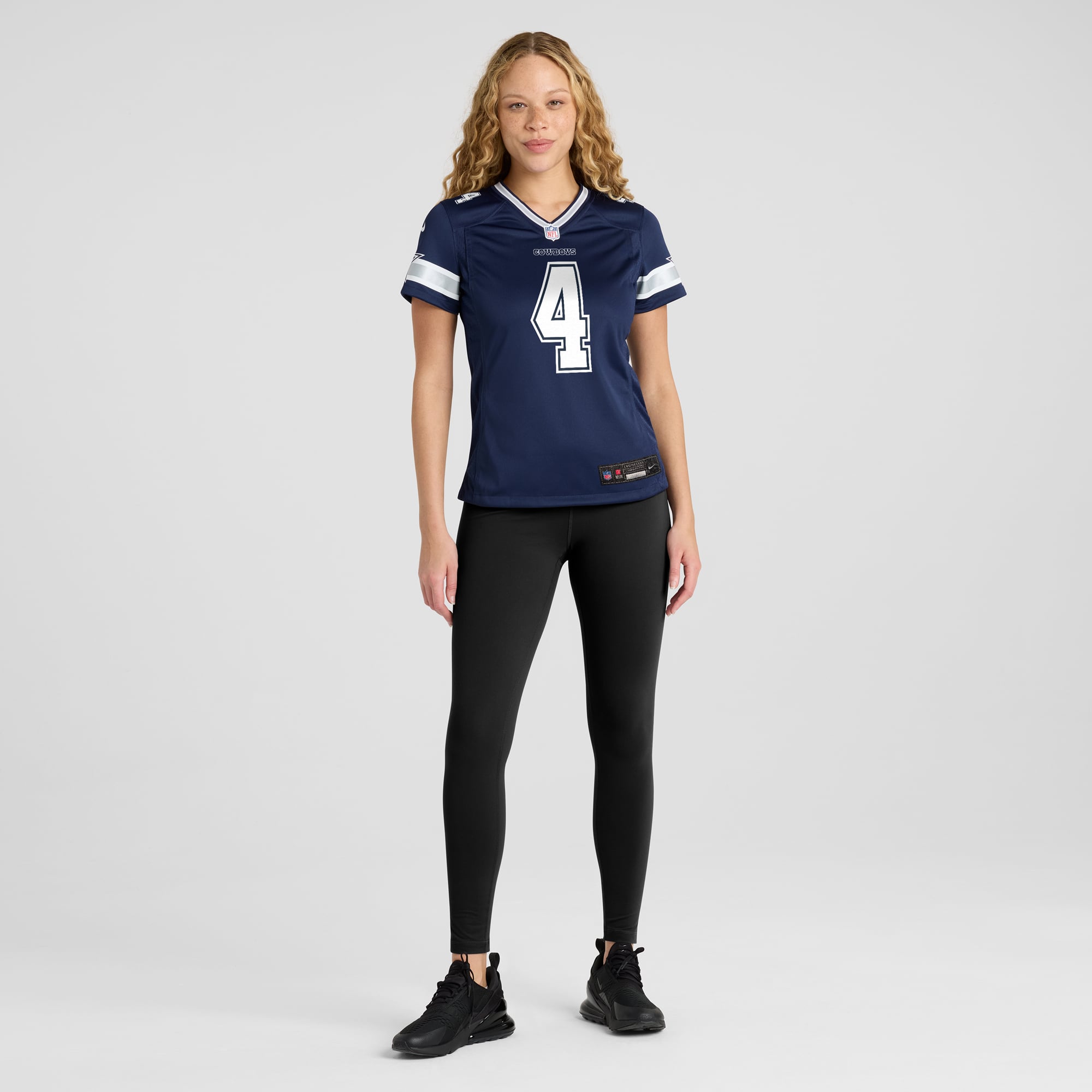 Dak Prescott Dallas Cowboys Women's Game Team Jersey - Navy - Image 5