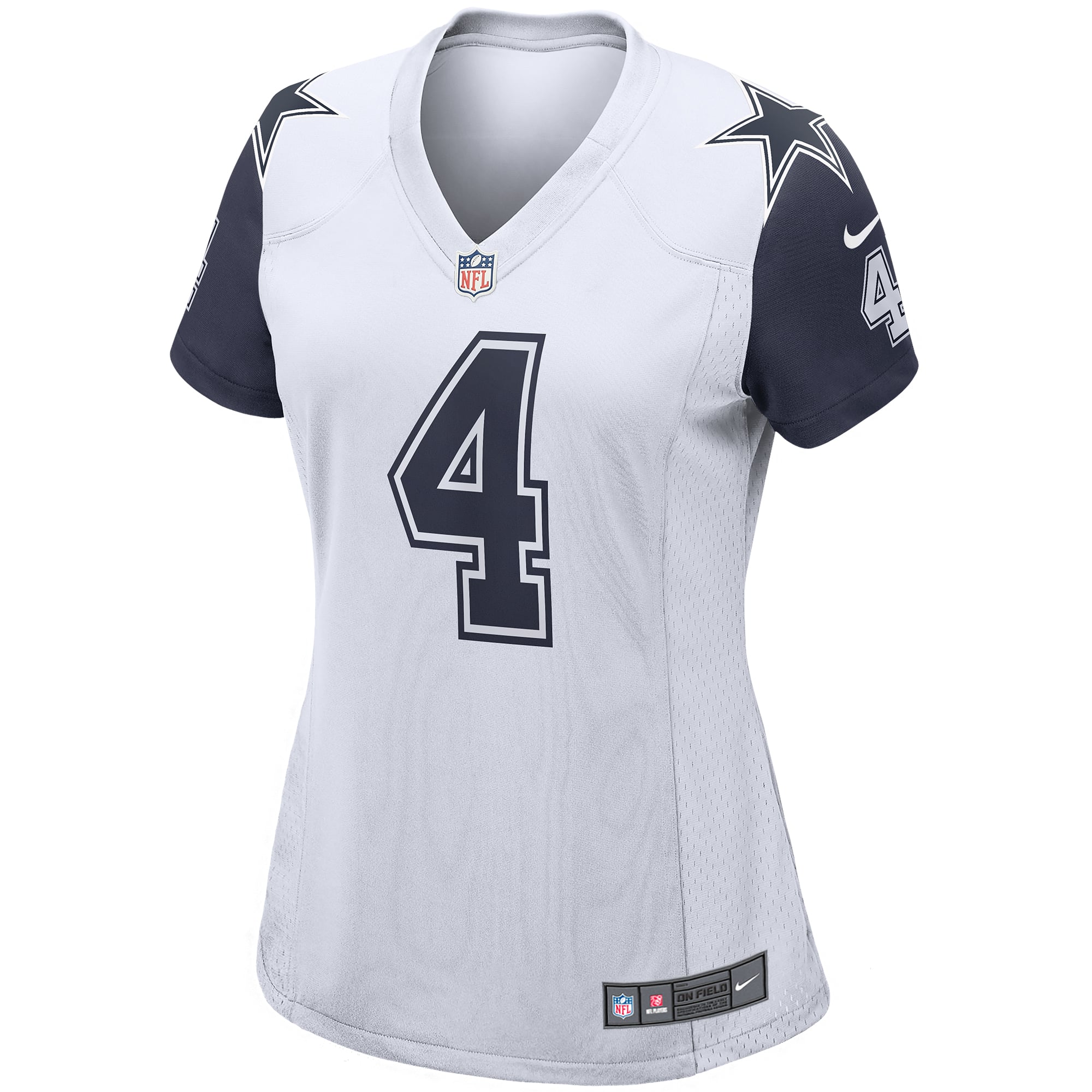 Dak Prescott Dallas Cowboys Women's Game Team Jersey - White - Image 3