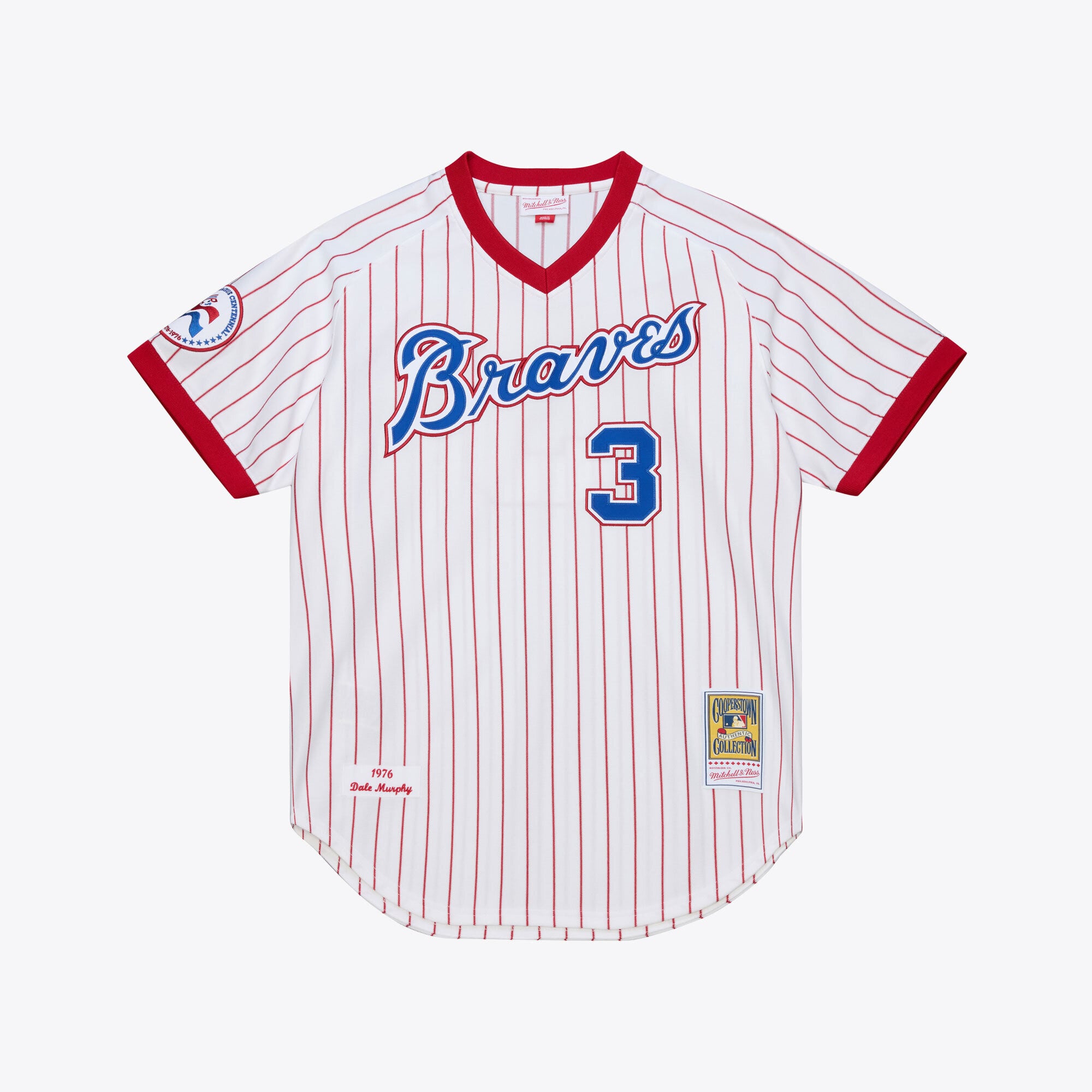Dale Murphy Atlanta Braves 1976 Jersey - White - Image 2