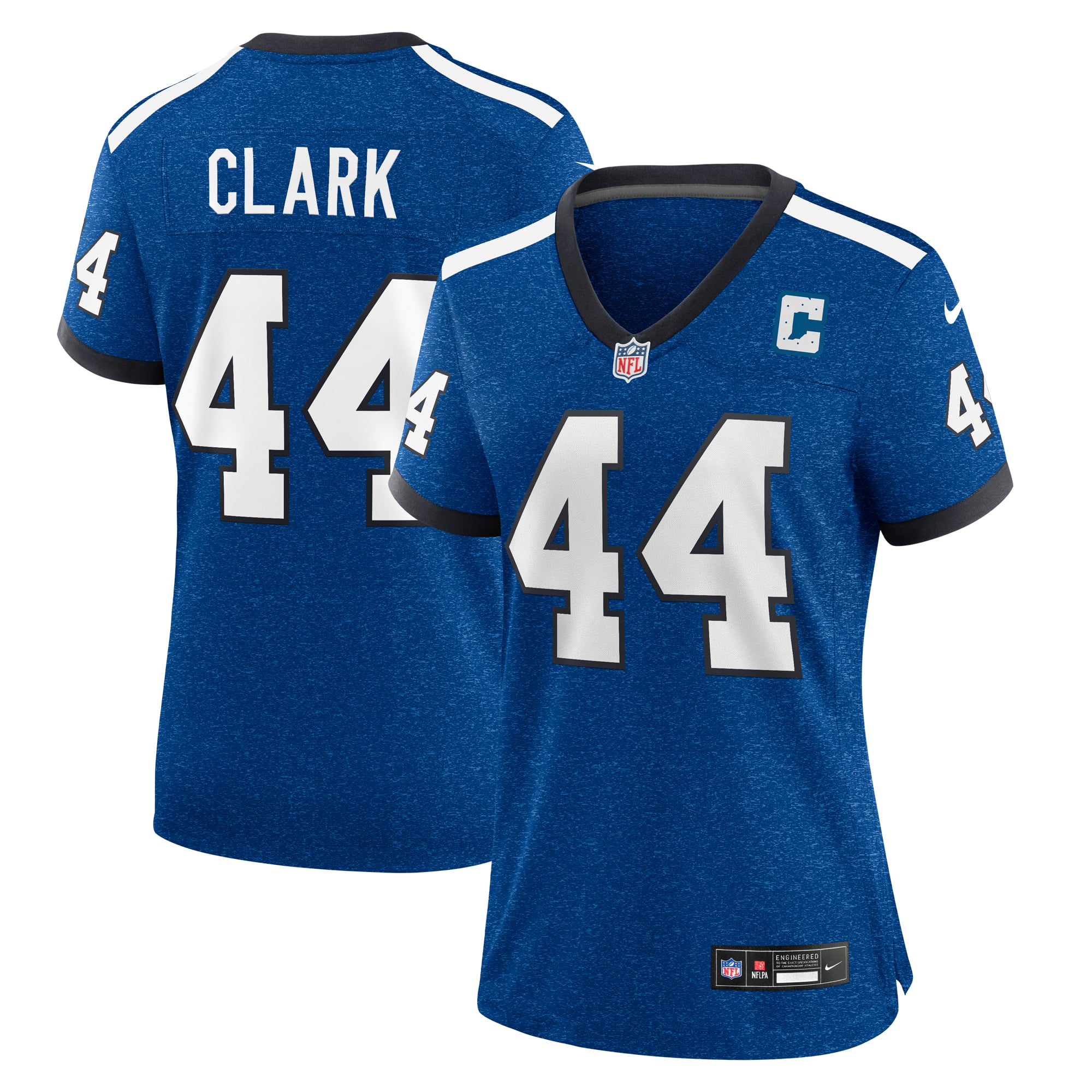 Dallas Clark Indianapolis Colts Women's Game Retired Player Jersey - Blue