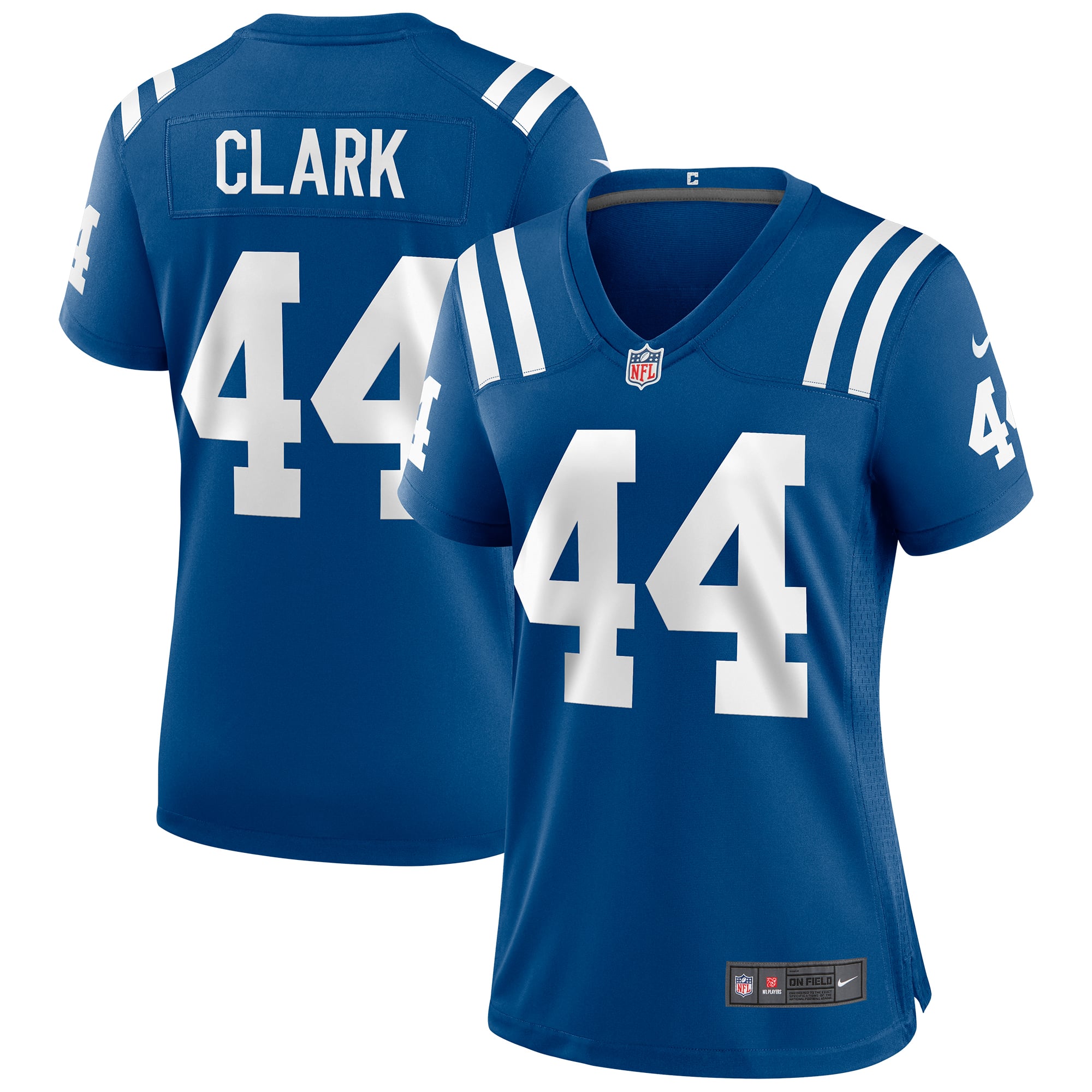 Dallas Clark Indianapolis Colts Women's Game Retired Player Jersey - Royal - Image 2