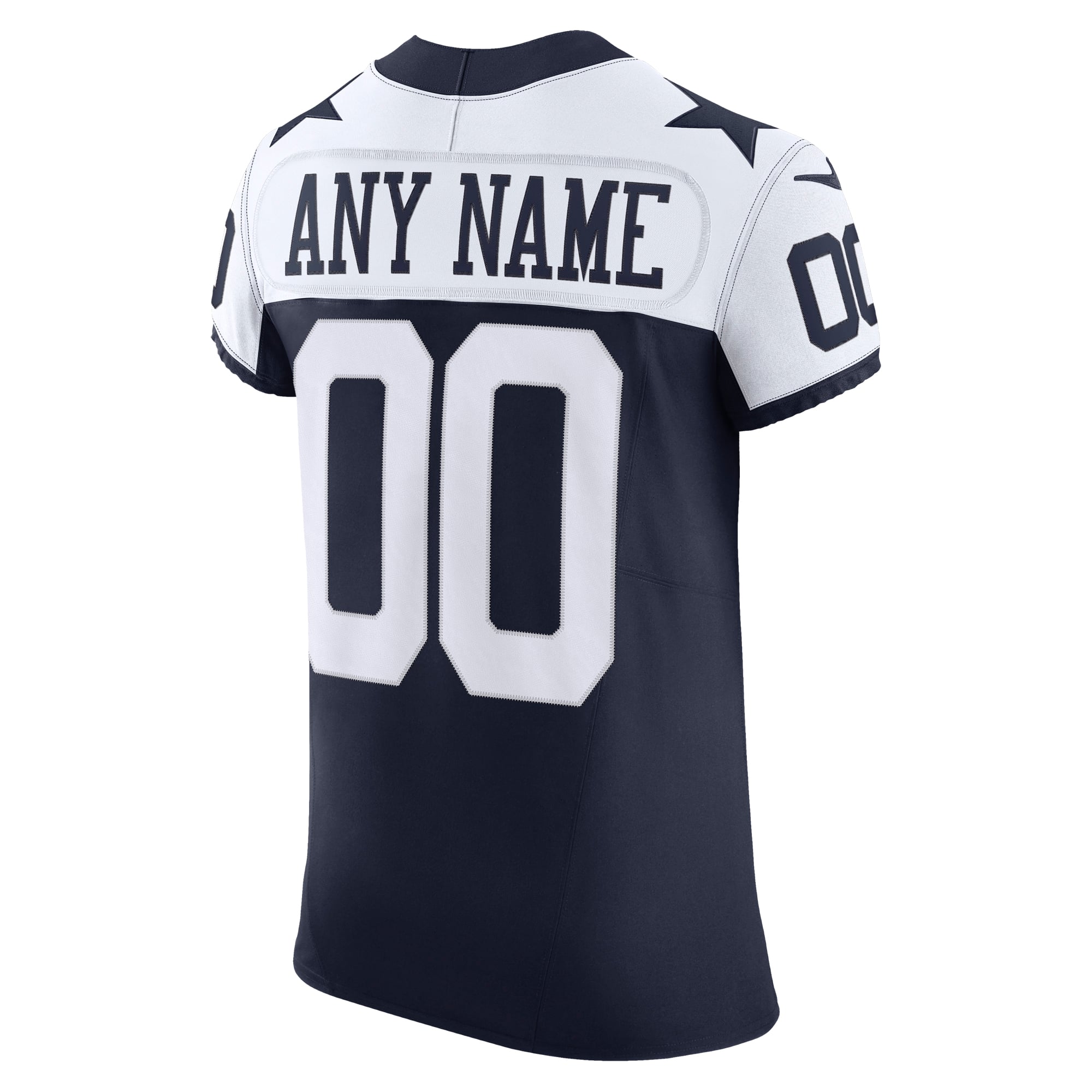 Dallas Cowboys Vapor F.U.S.E. Elite Custom Jersey - Navy - Image 4