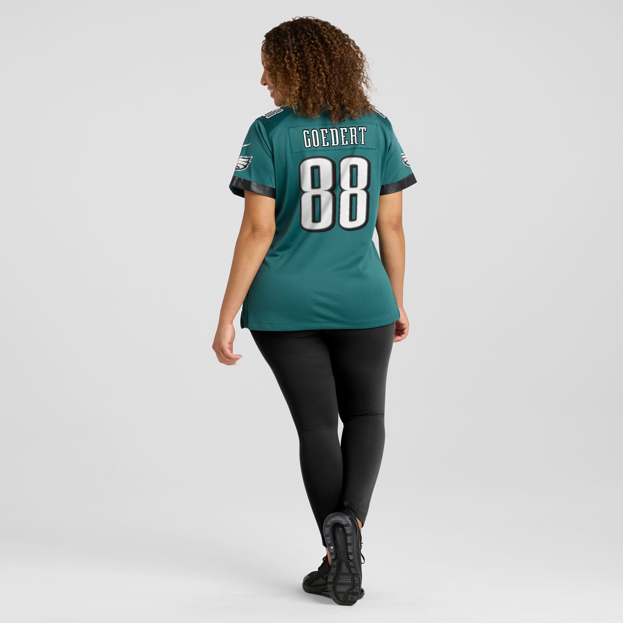 Dallas Goedert Philadelphia Eagles Women's Alternate Game Jersey - Midnight Green - Image 8