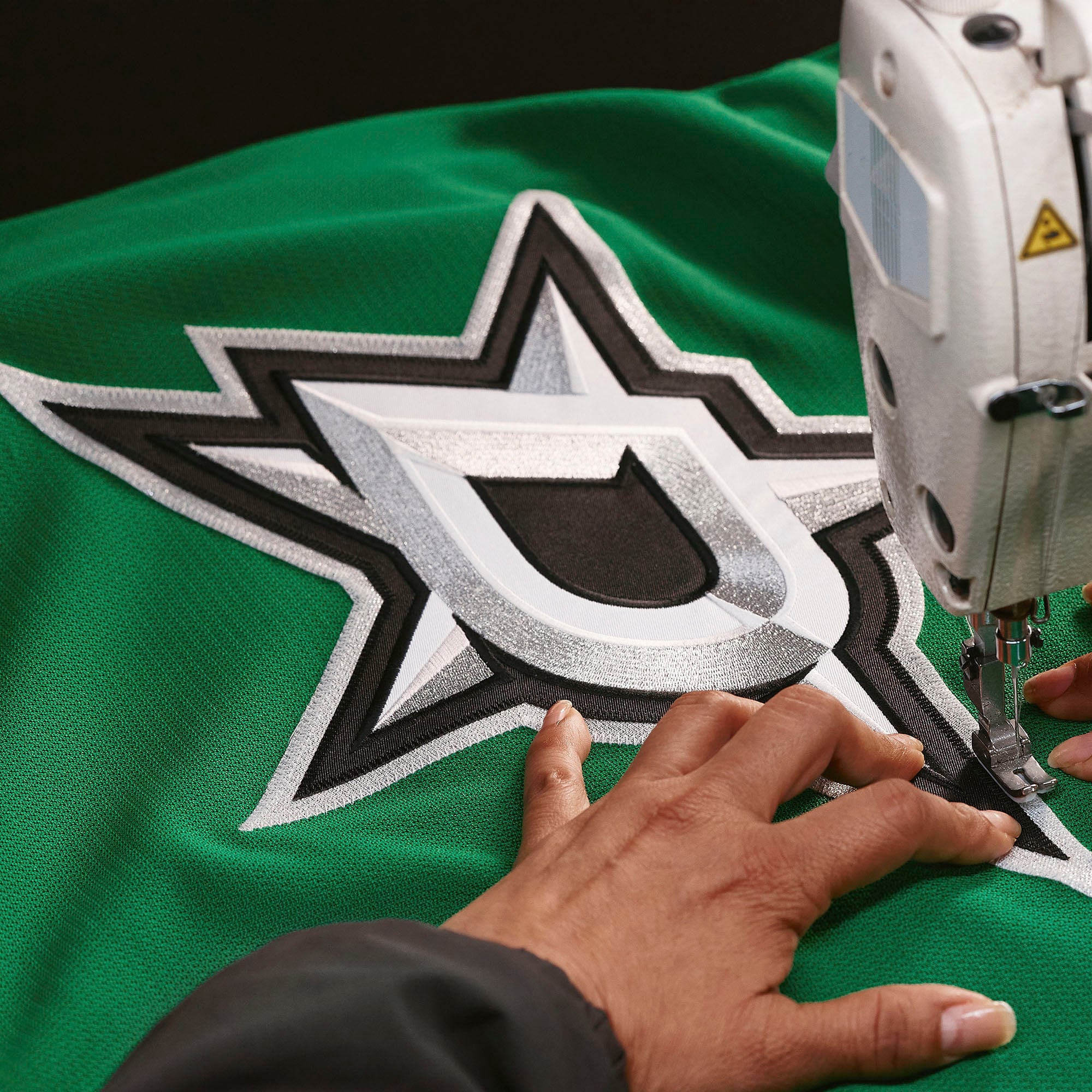 Dallas Stars Home Pro Custom Jersey - Kelly Green - Image 5