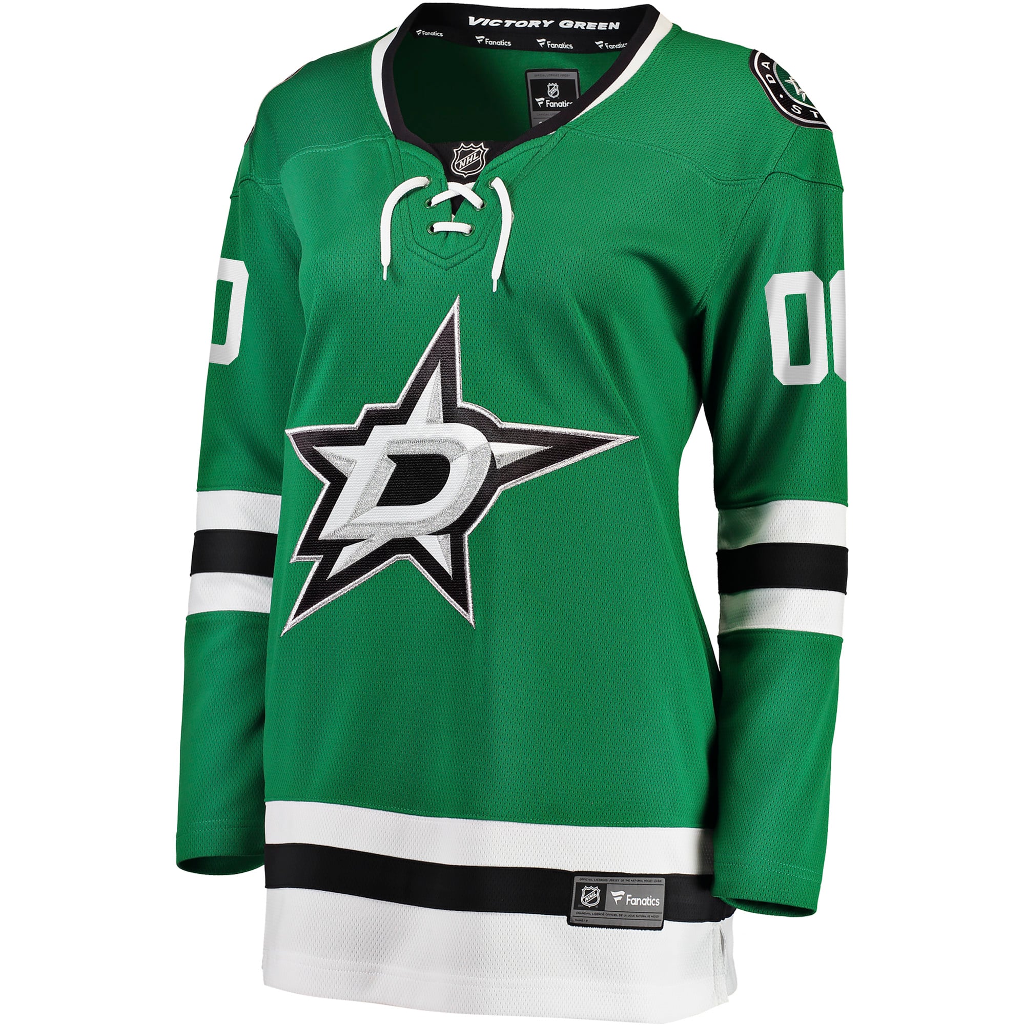 Dallas Stars Women's Home Breakaway Custom Jersey - Green - Image 3