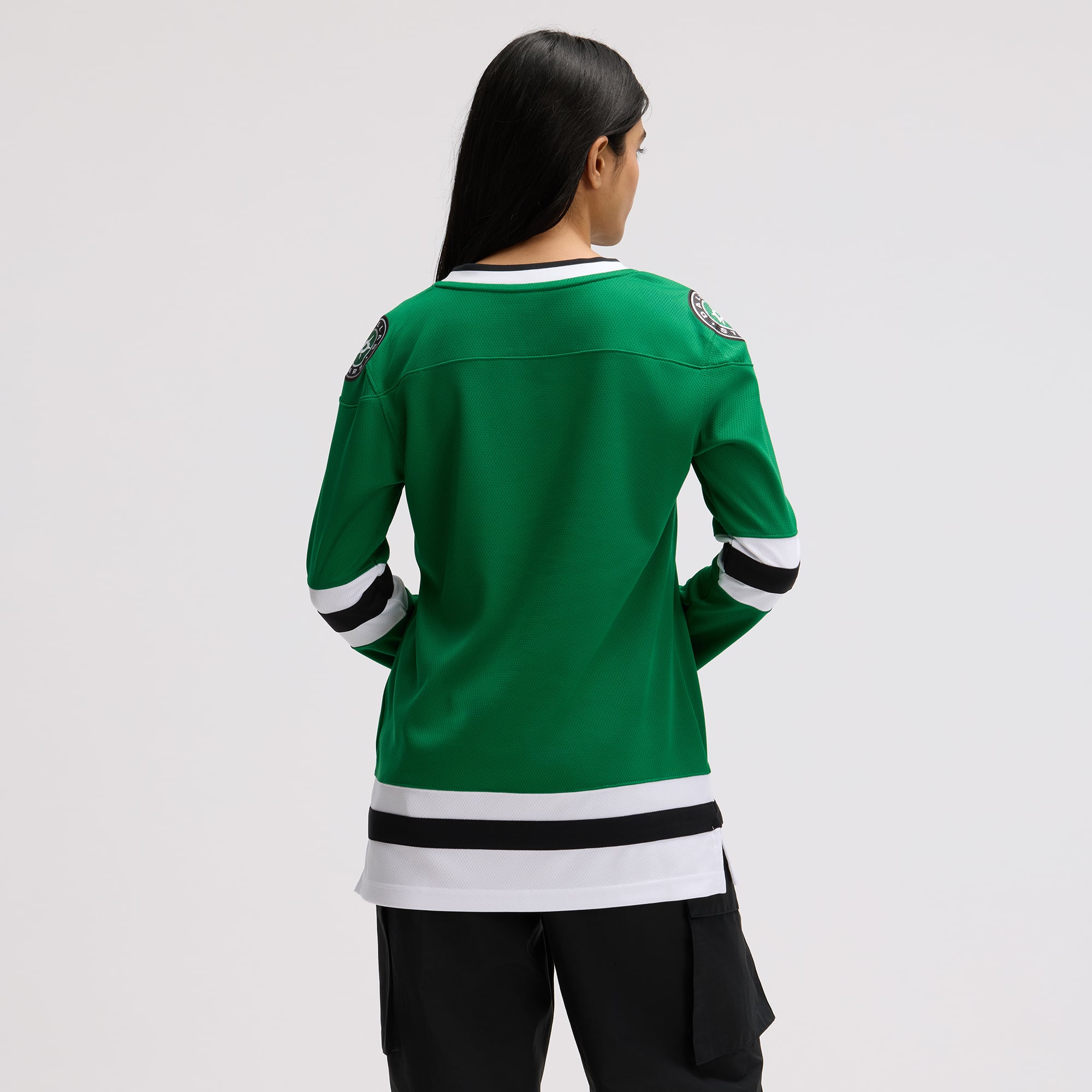 Dallas Stars Women's Home Breakaway Jersey - Green - Image 6
