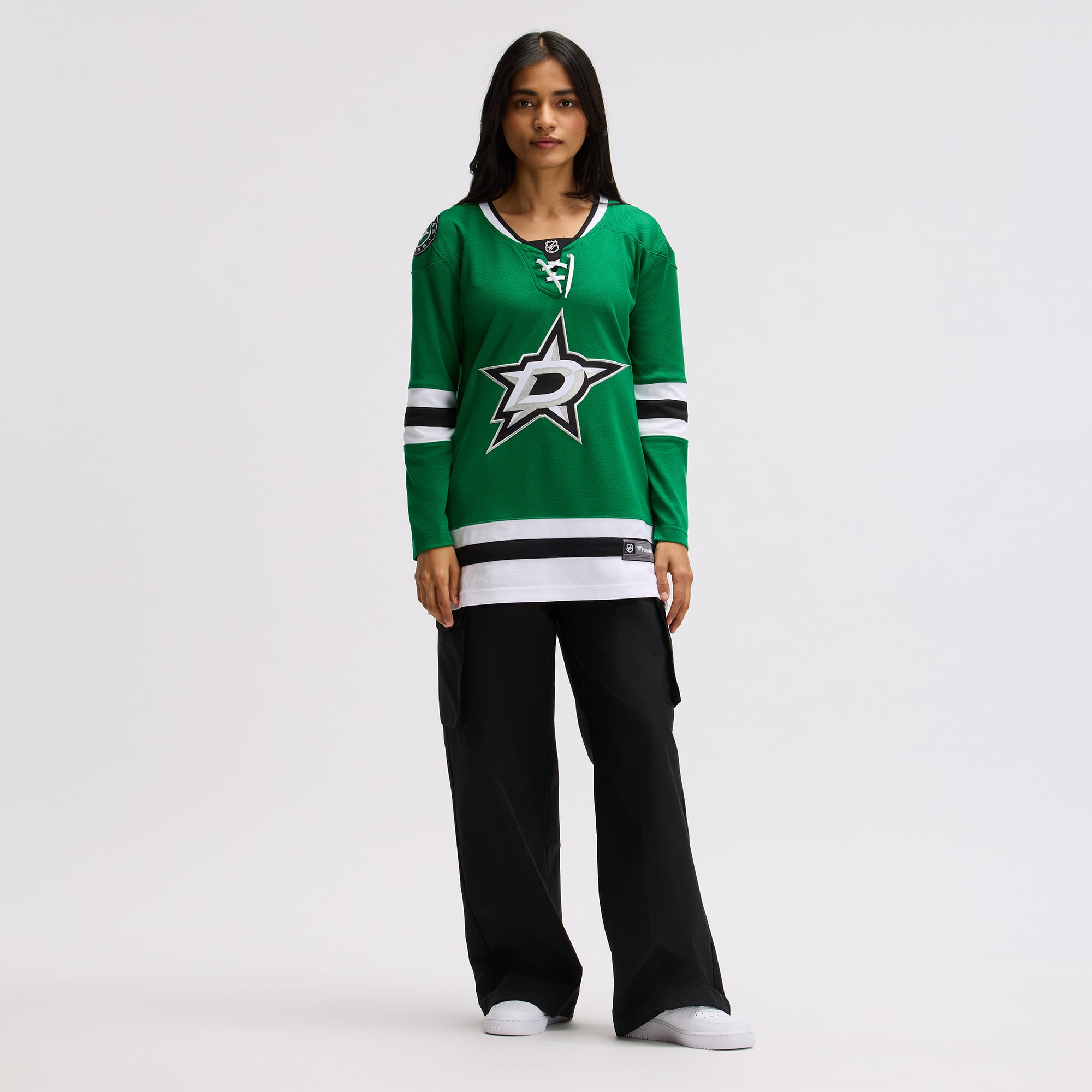 Dallas Stars Women's Home Breakaway Jersey - Green - Image 7