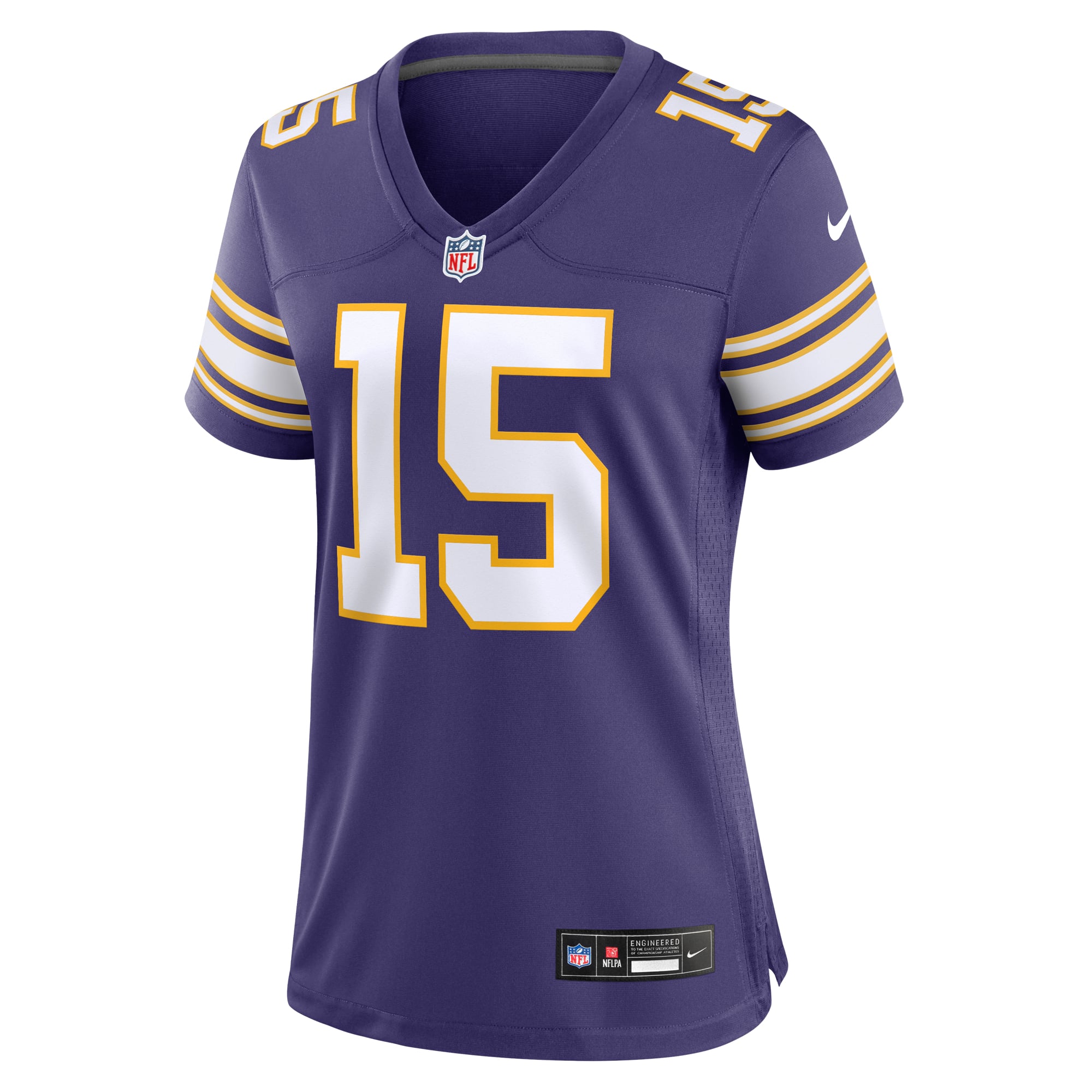Dallas Turner Minnesota Vikings Women's Alternate Game Jersey - Purple - Purple - Image 3