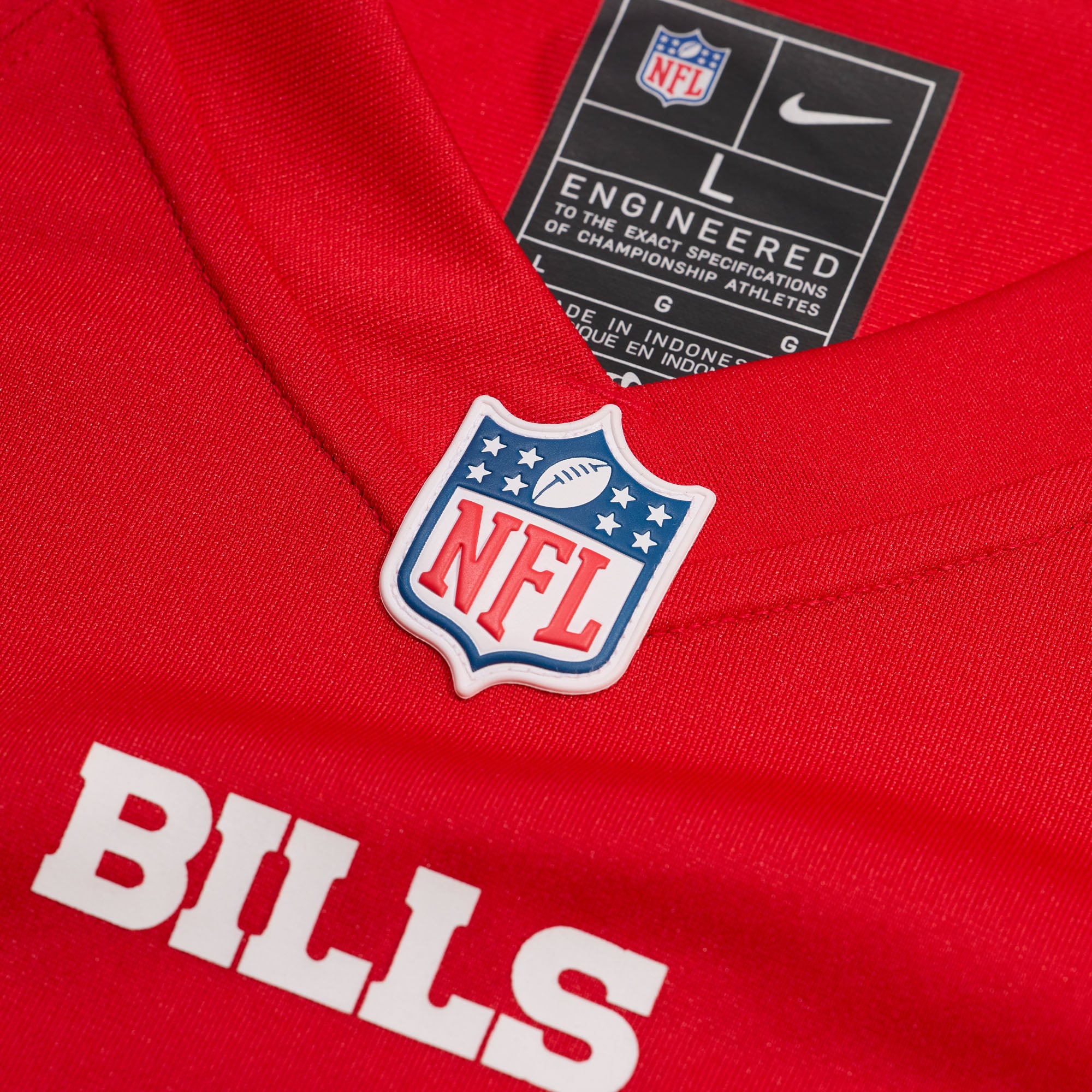 Dalton Kincaid Buffalo Bills Game Jersey - Red - Image 5