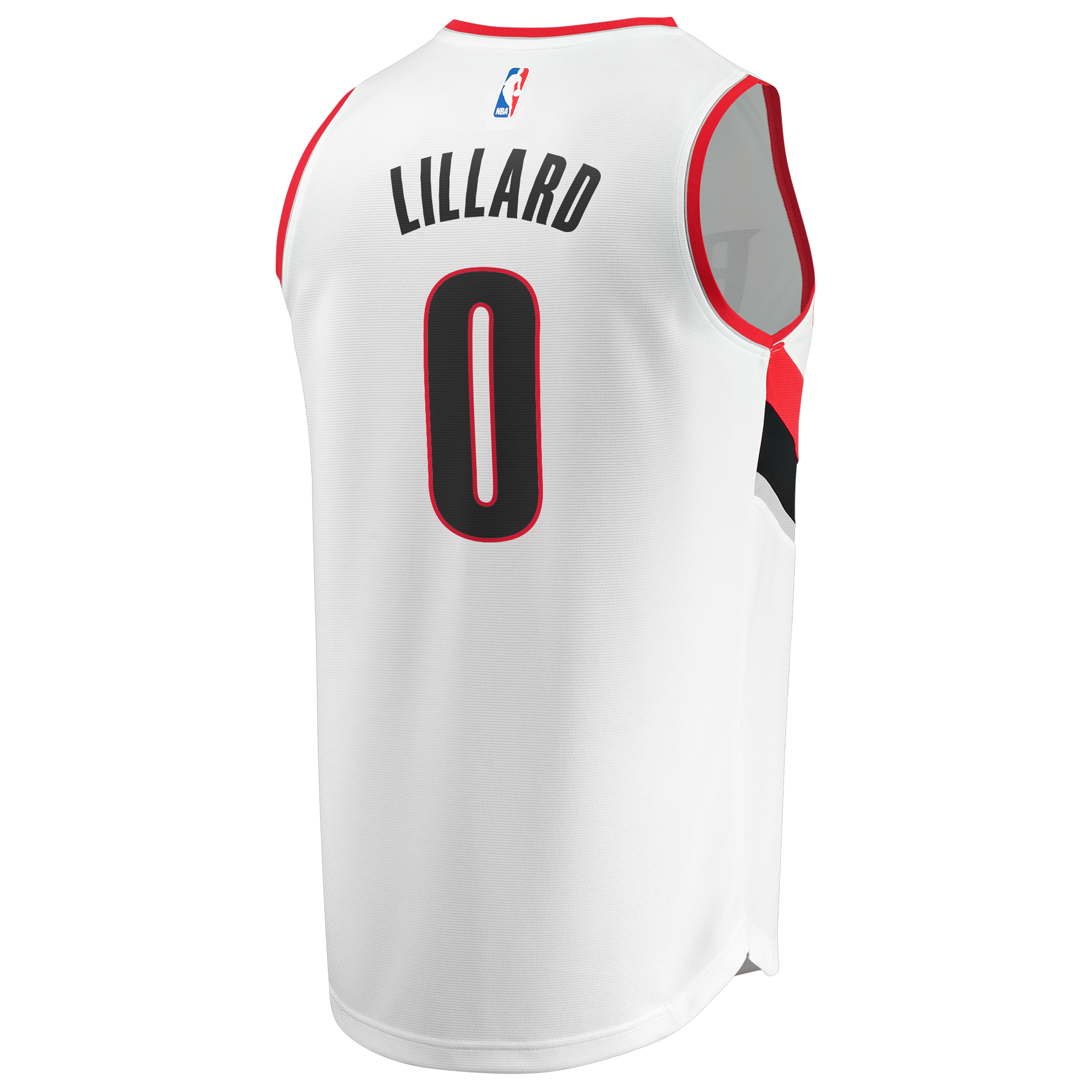 Damian Lillard Portland Trail Blazers Fast Break Jersey - White - Association Edition - Image 4