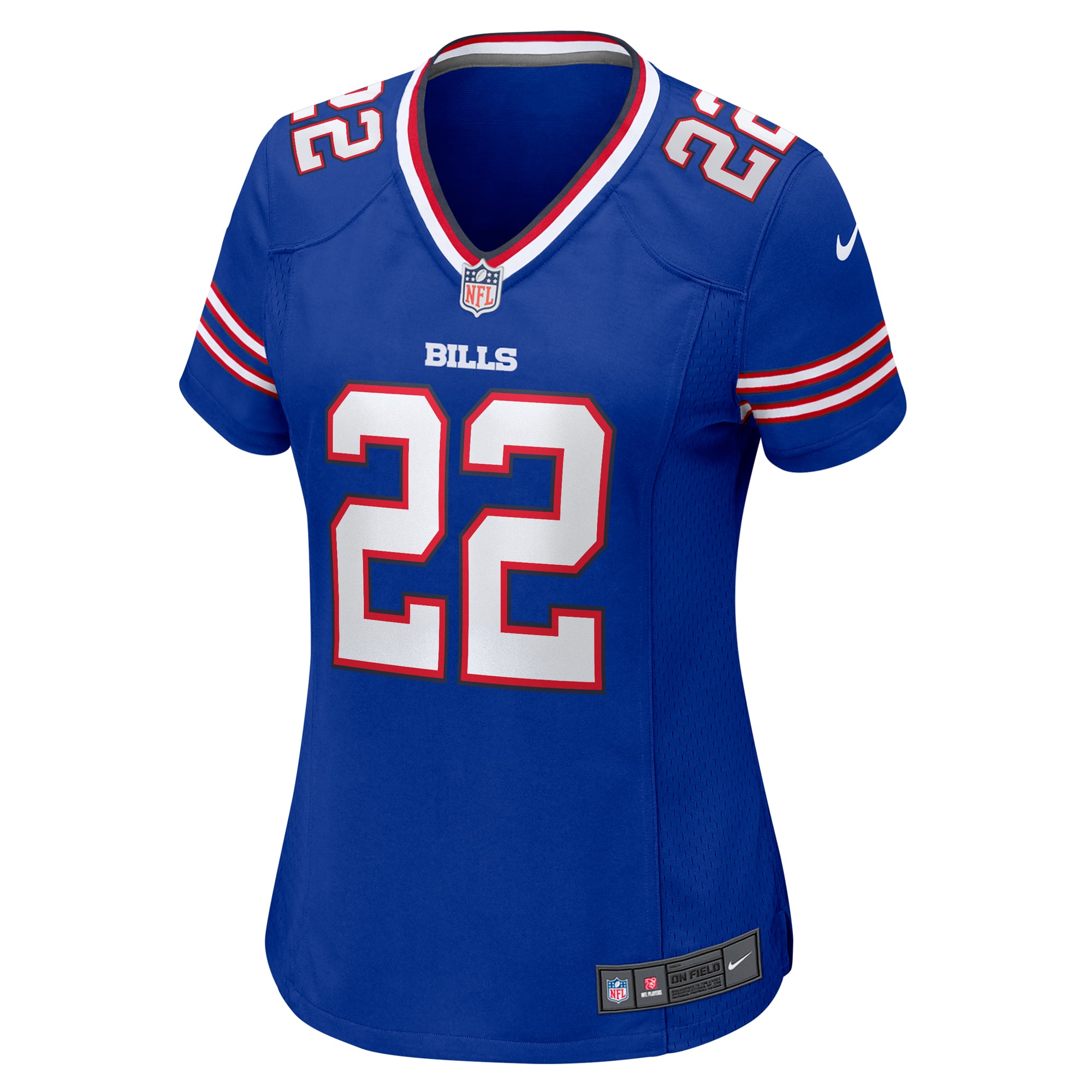 Damien Harris Buffalo Bills Women's Game Player Jersey - Royal - Image 3