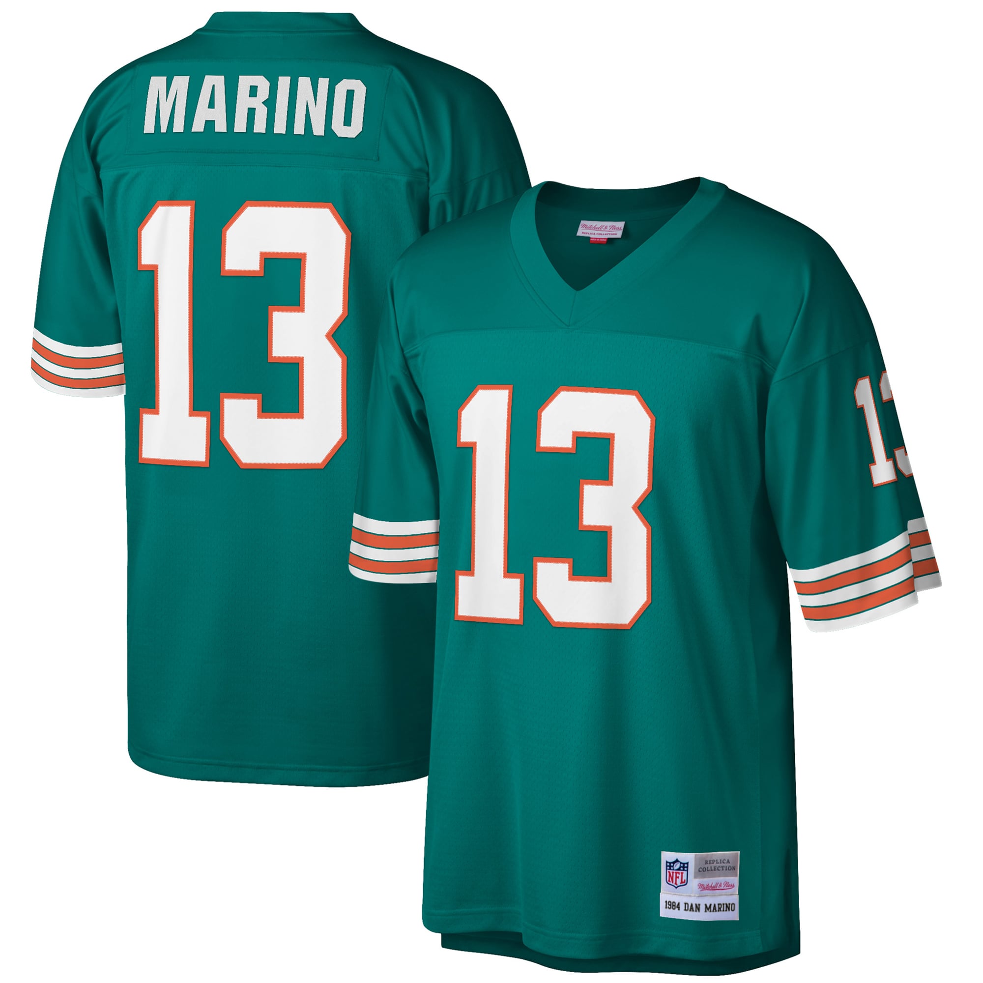 Dan Marino Miami Dolphins Big & Tall 1984 Retired Player Jersey - Aqua