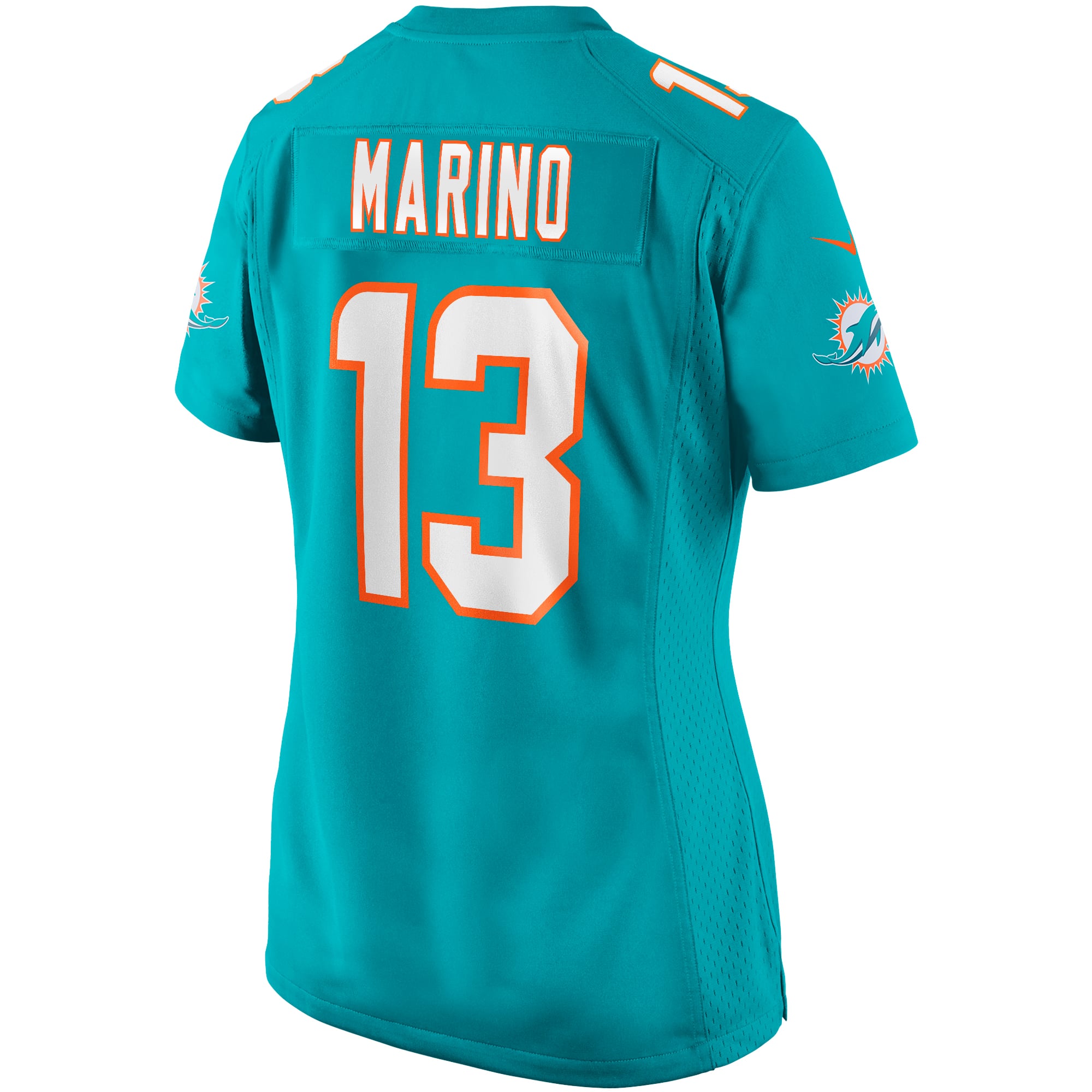 Dan Marino Miami Dolphins Women's Game Retired Player Jersey - Aqua - Image 4