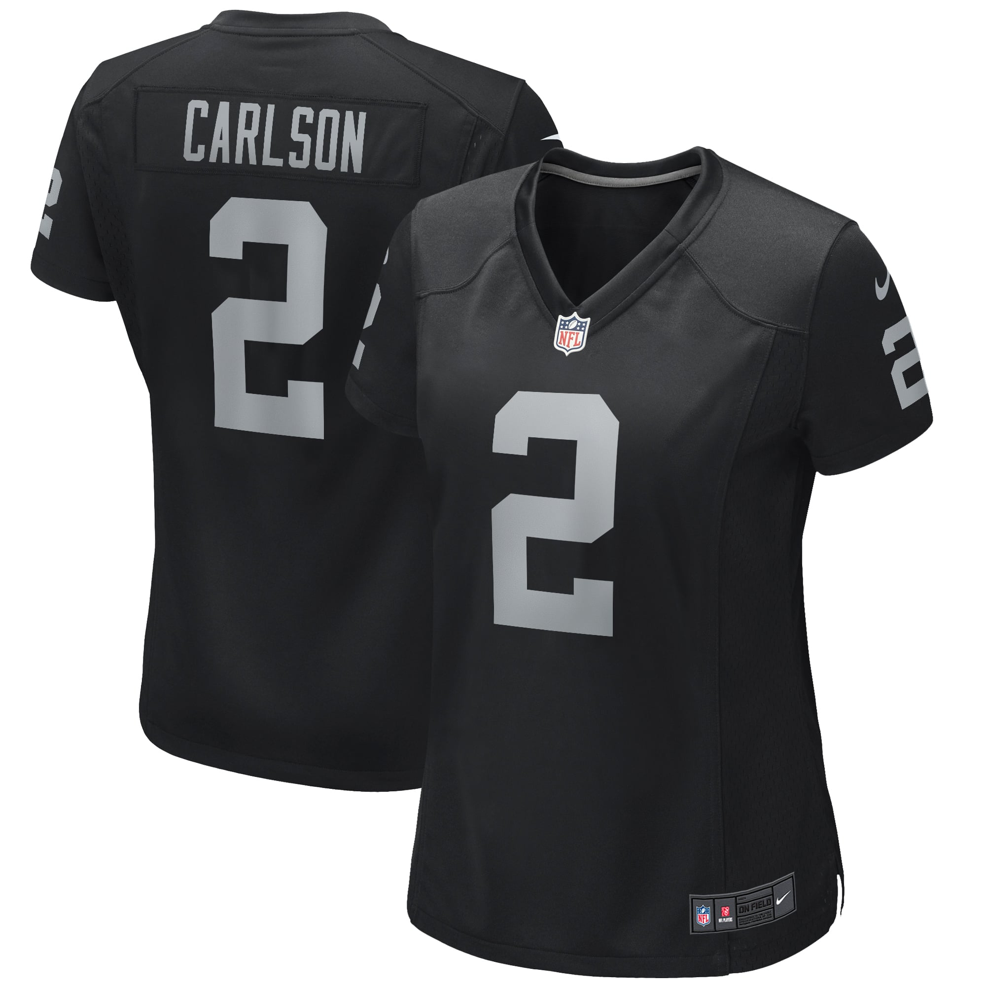 Daniel Carlson Las Vegas Raiders Women's Player Game Jersey - Black