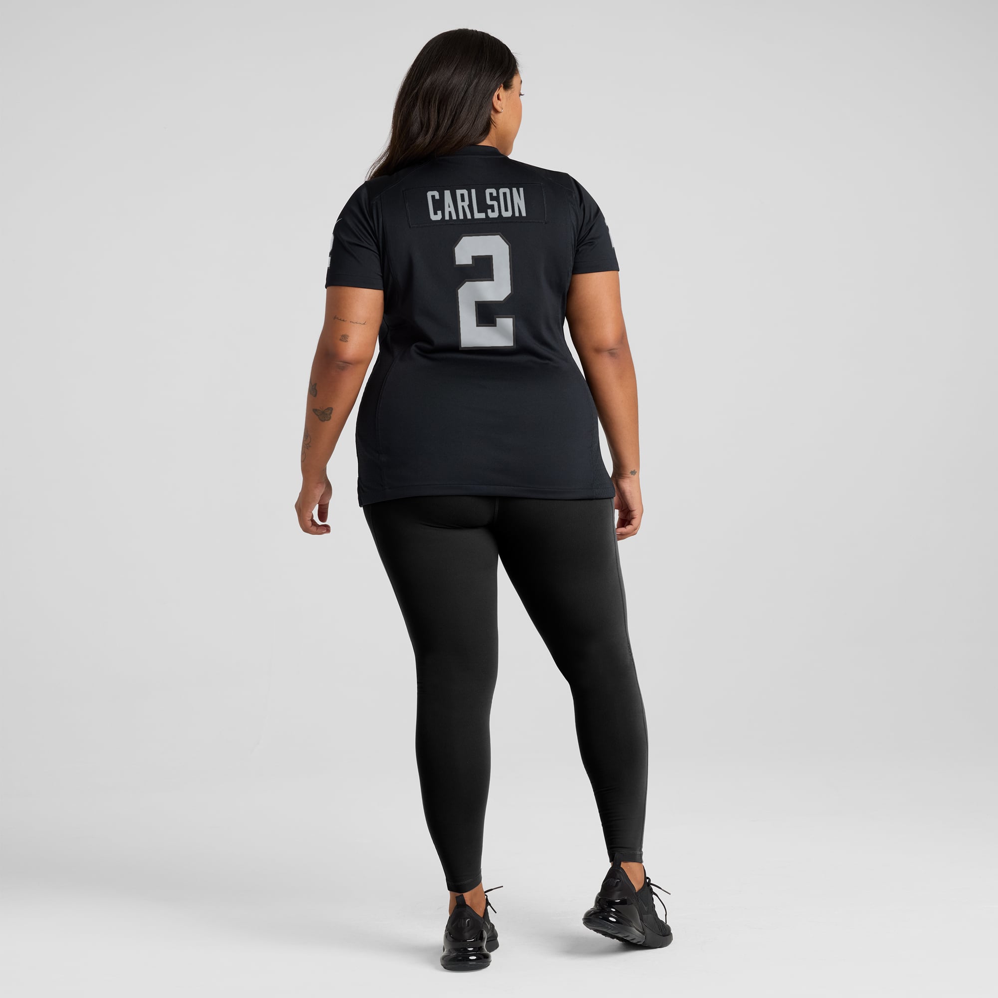 Daniel Carlson Las Vegas Raiders Women's Player Game Jersey - Black - Image 8