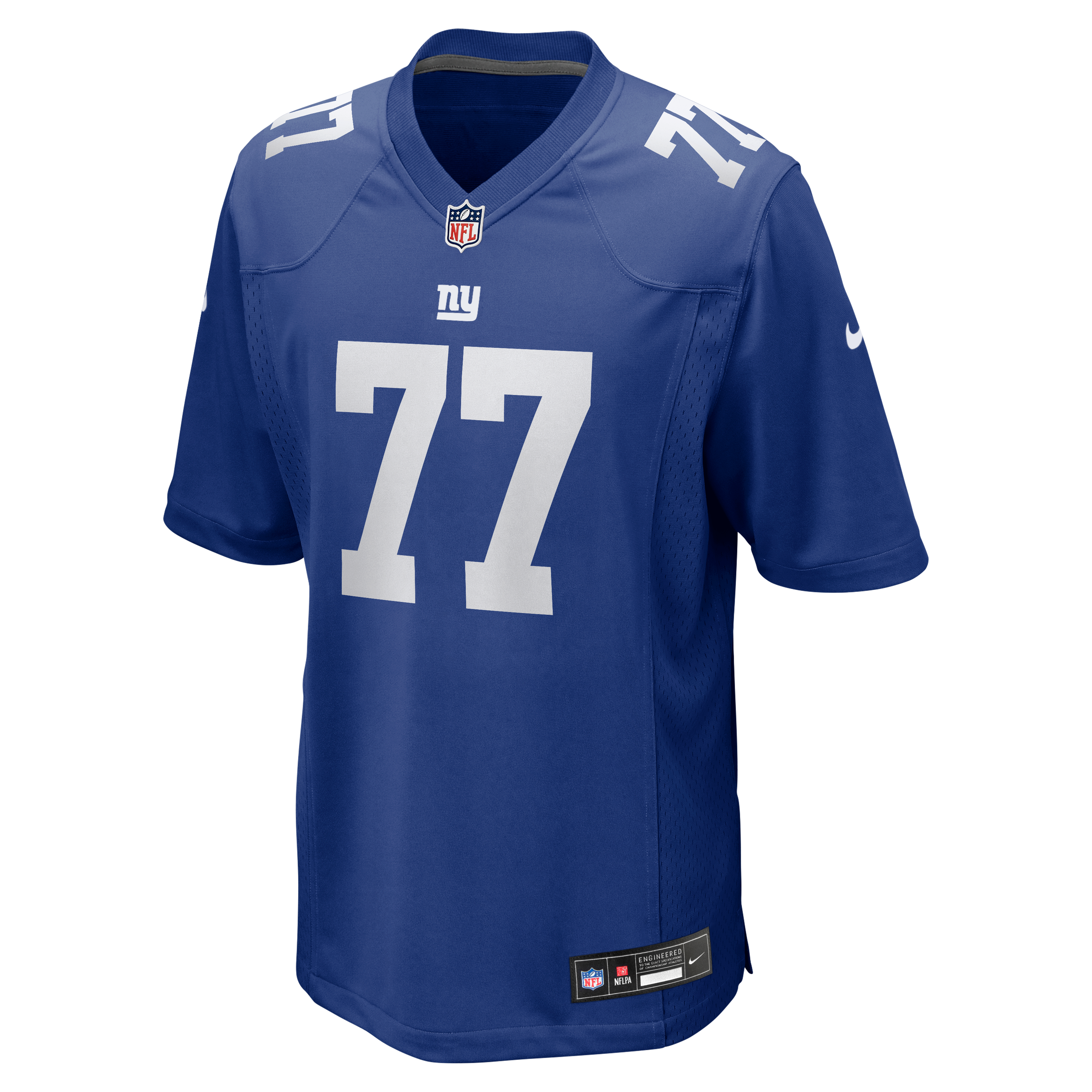 Daniel Faalele New York Giants Team Game Jersey - Royal - Image 5