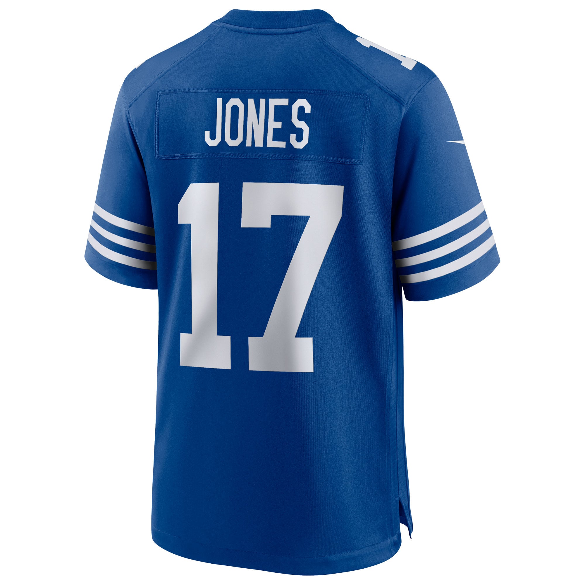 Daniel Jones Indianapolis Colts Alternate 2 Indiana Nights Game Jersey - Heather Royal - Royal - Image 4