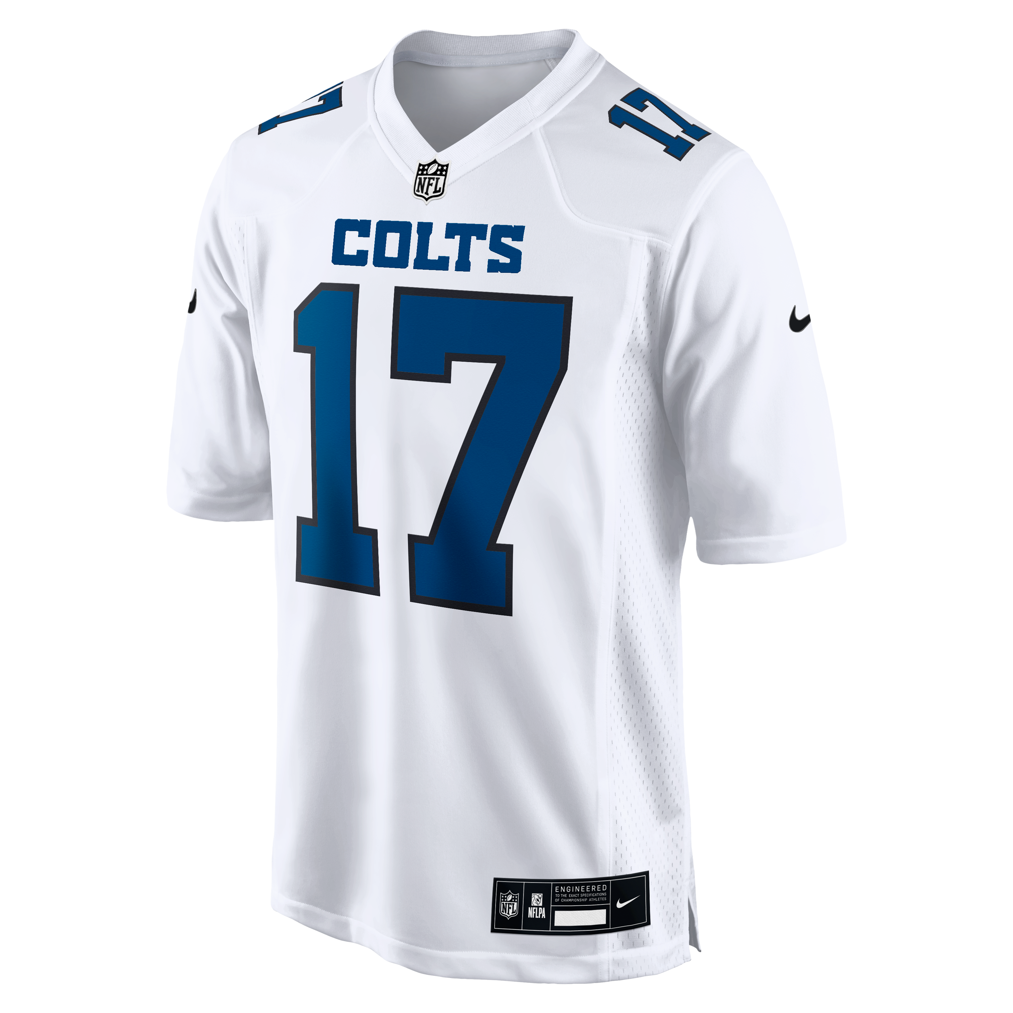 Daniel Jones Indianapolis Colts Fashion Game Jersey - Carbon Black - White - Image 3