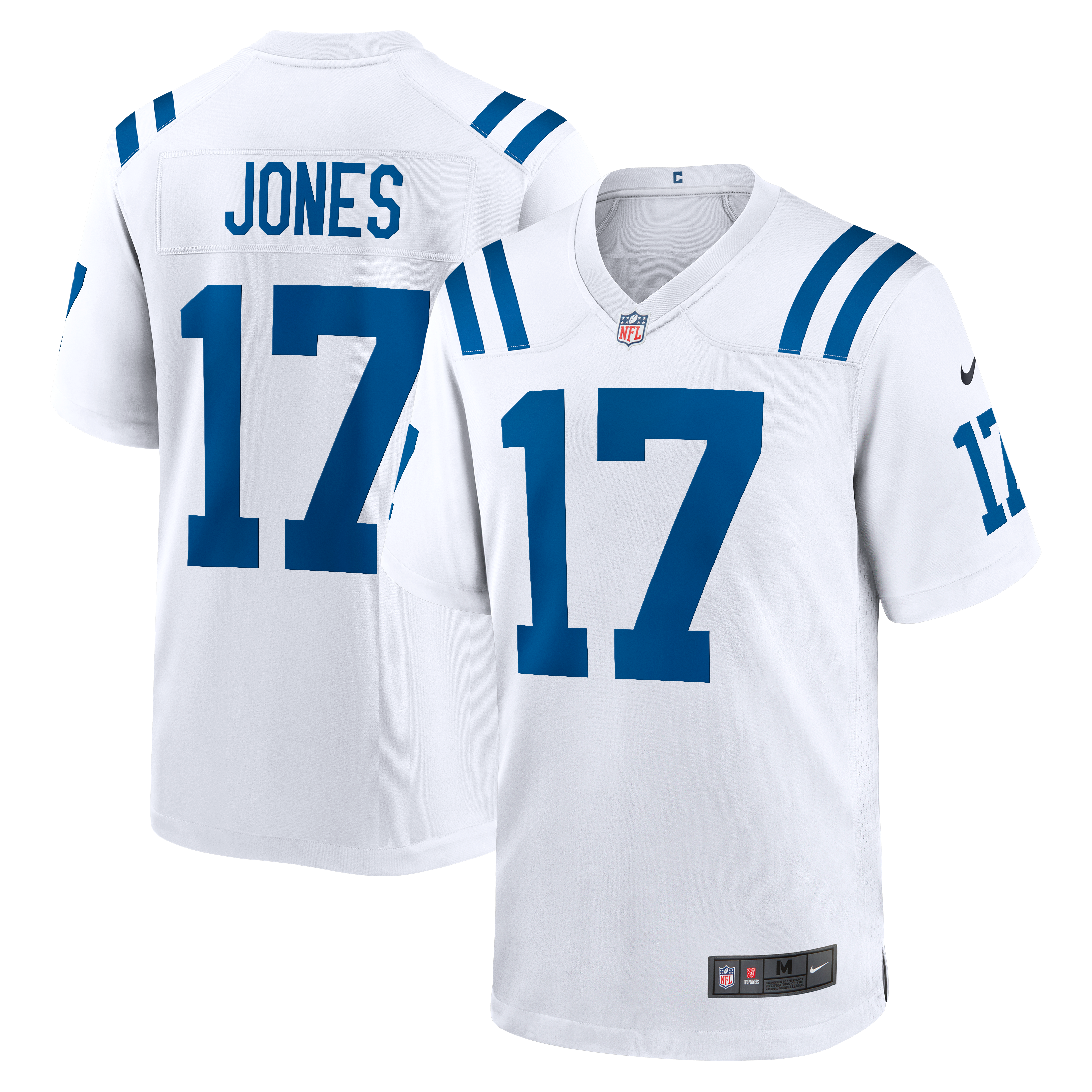 Daniel Jones Indianapolis Colts Game Jersey - White - White