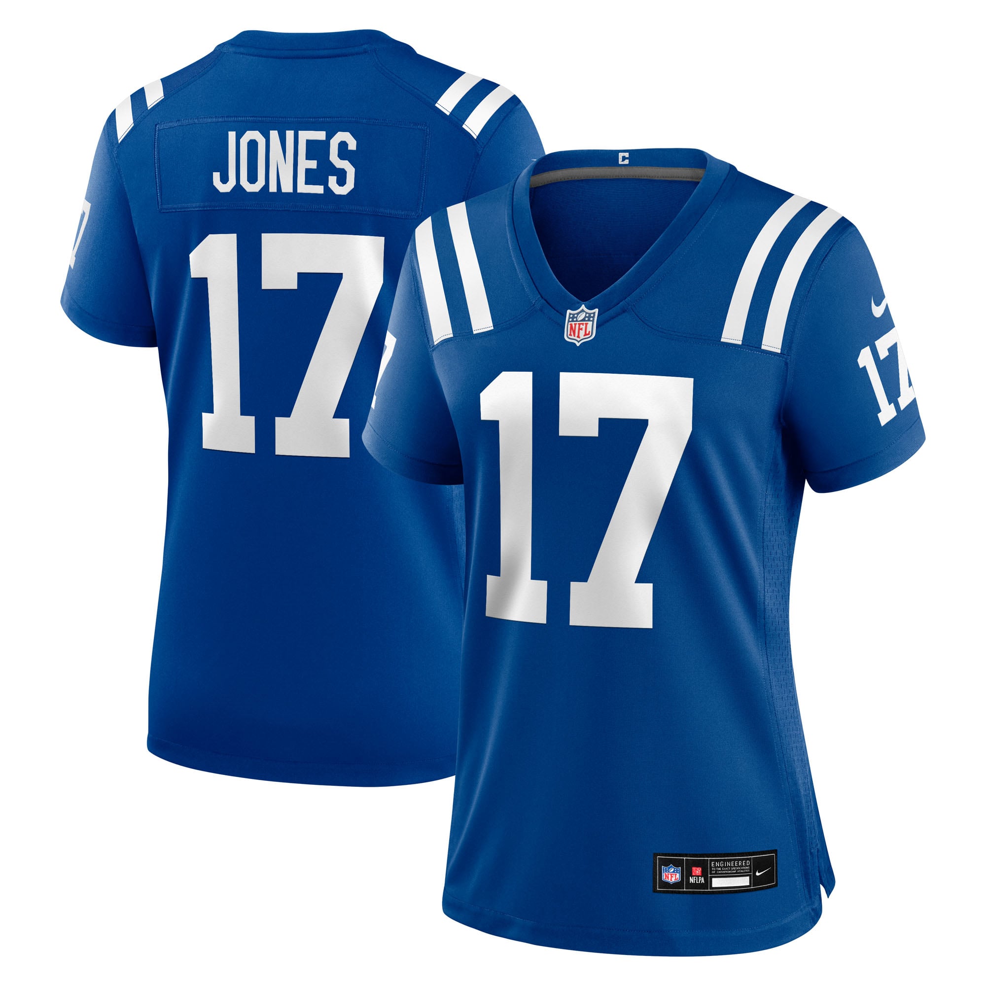 Daniel Jones Indianapolis Colts Women's Alternate 2 Indiana Nights Game Jersey - Heather Royal - Royal