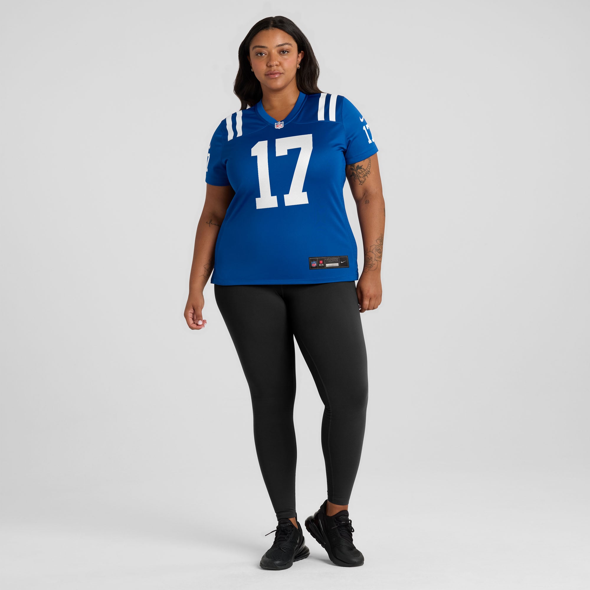 Daniel Jones Indianapolis Colts Women's Alternate 2 Indiana Nights Game Jersey - Heather Royal - Royal - Image 7