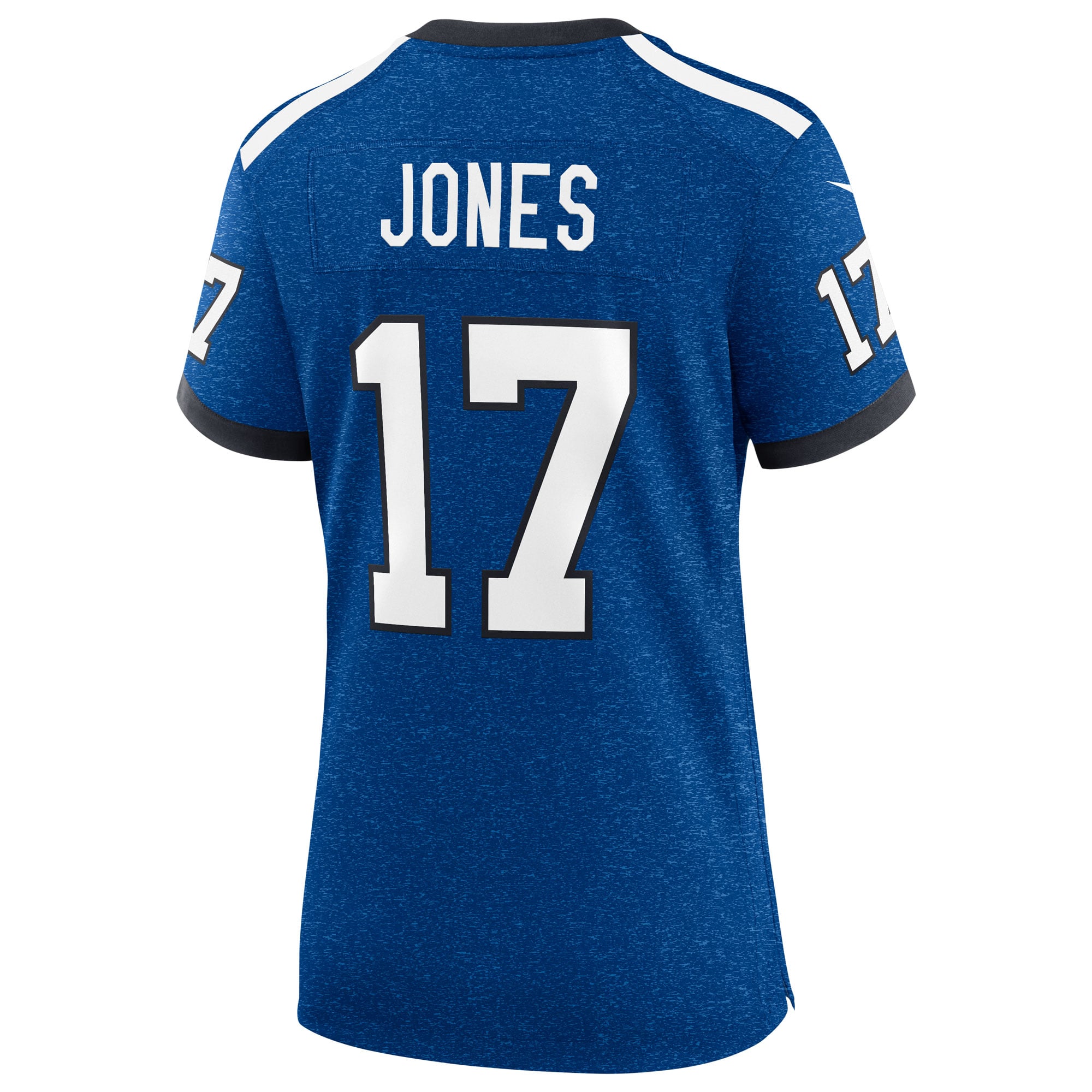 Daniel Jones Indianapolis Colts Women's Team Game Jersey - Royal - Heather Royal - Image 4
