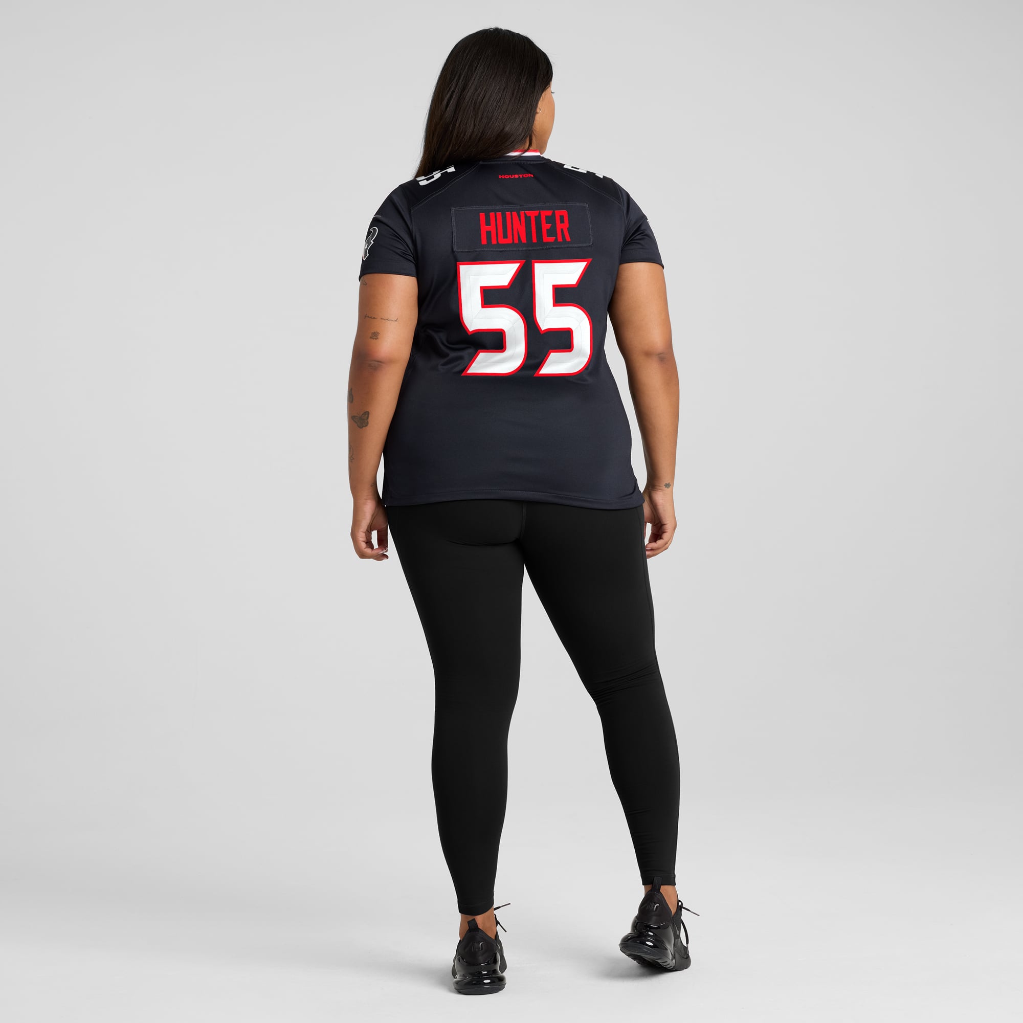 Danielle Hunter Houston Texans Women's Team Game Jersey - Navy - Image 8