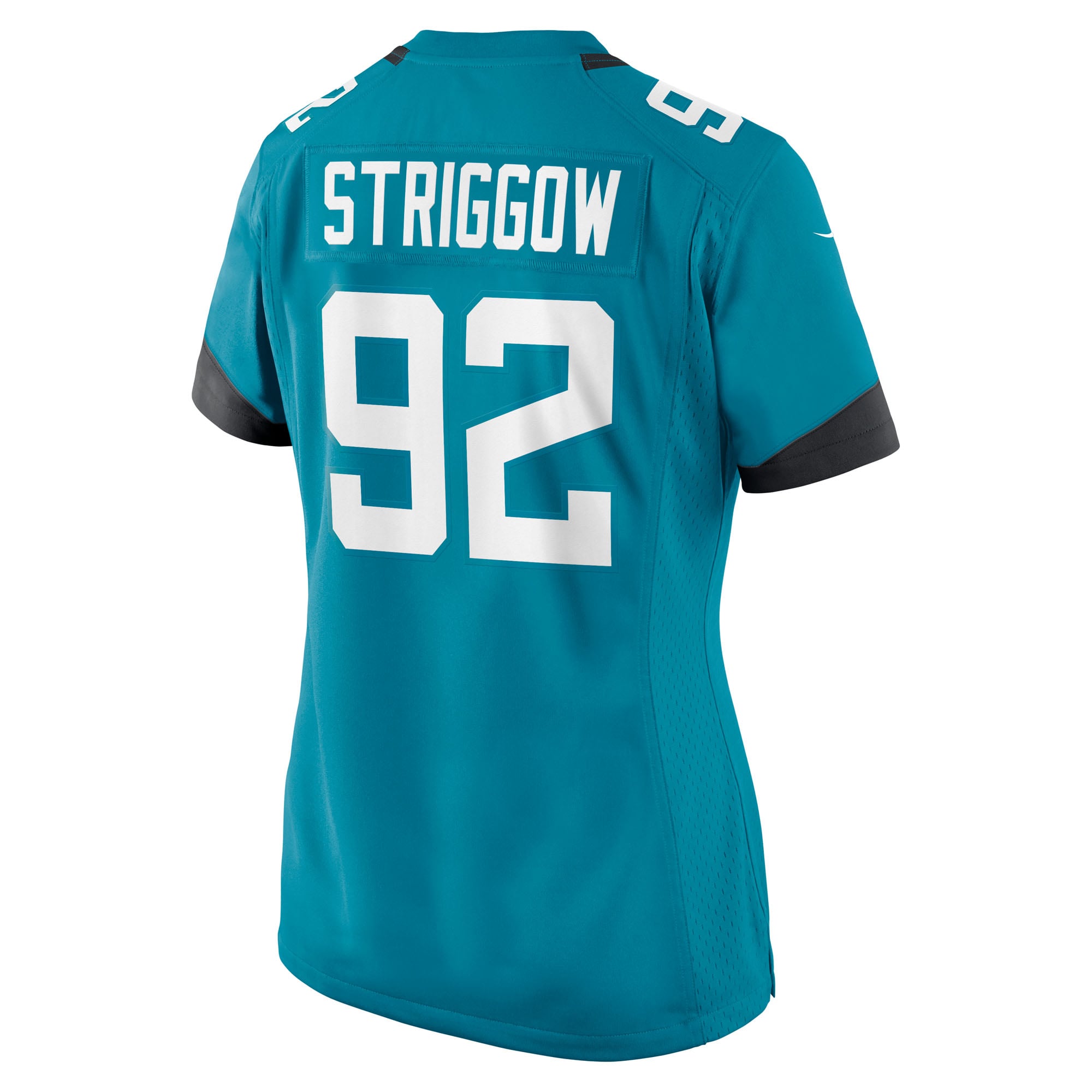Danny Striggow Jacksonville Jaguars Women's Team Game Jersey - Teal - Image 4