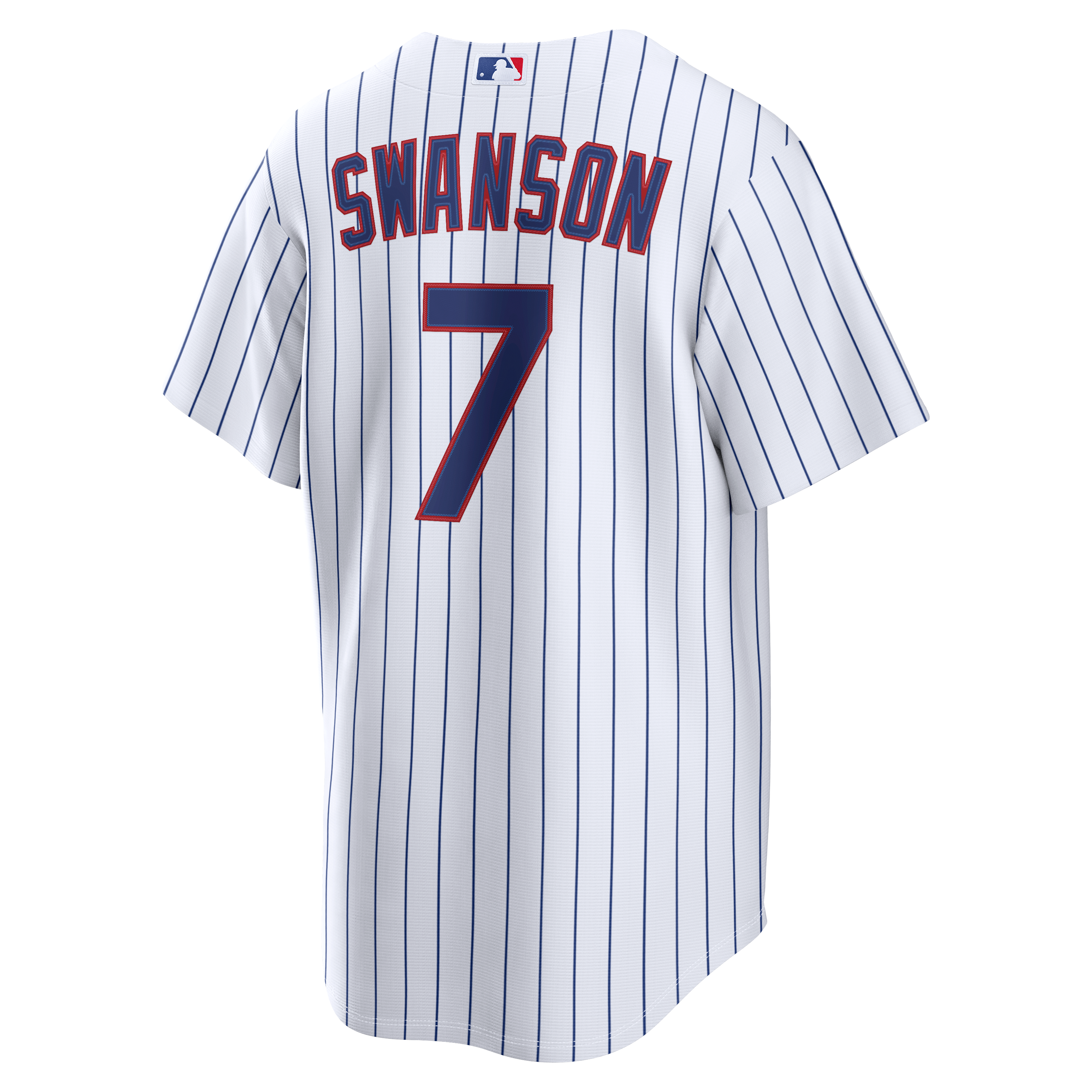 Dansby Swanson Chicago Cubs Home Jersey - White - Image 4