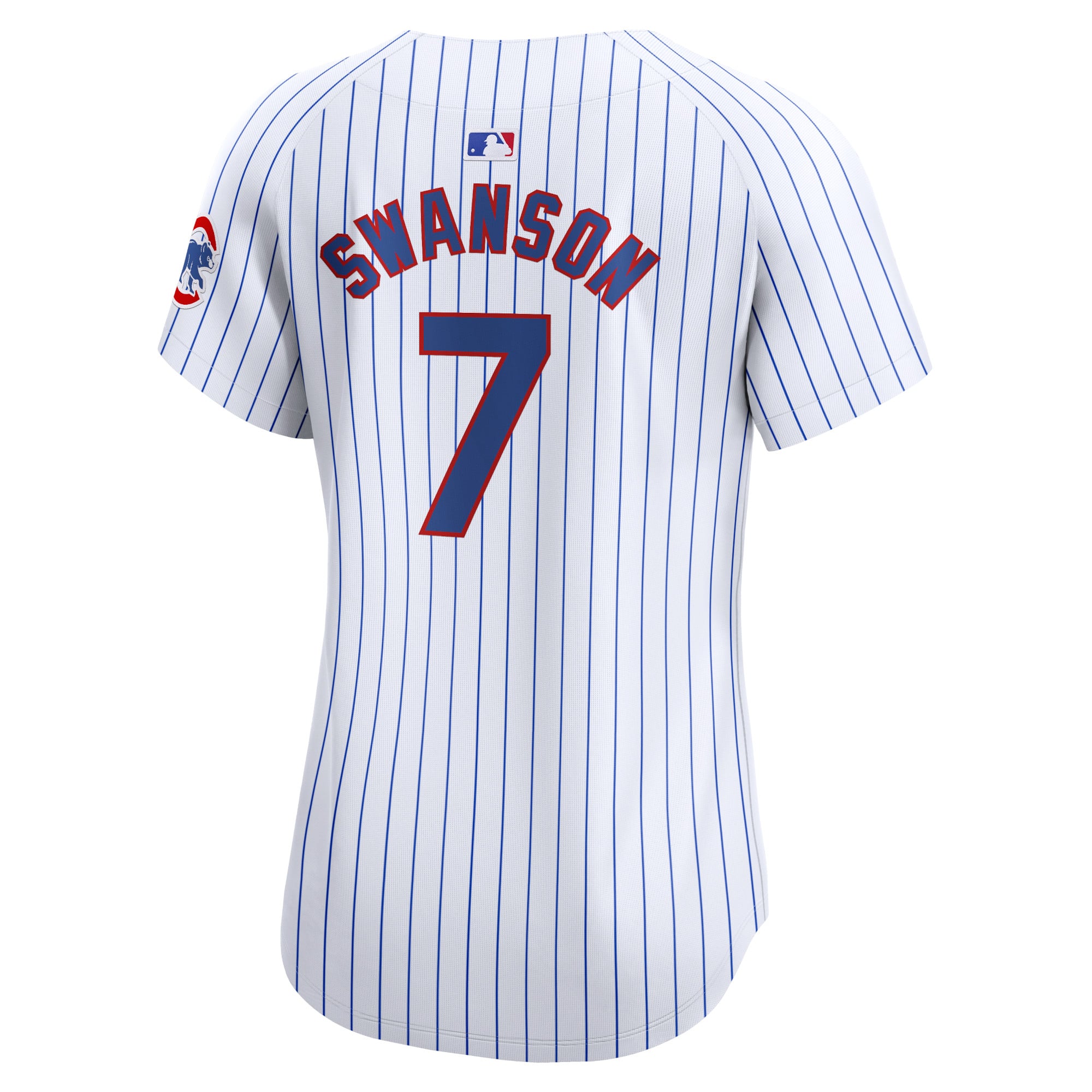 Dansby Swanson Chicago Cubs Women's Home Limited Player Jersey - White - Image 4