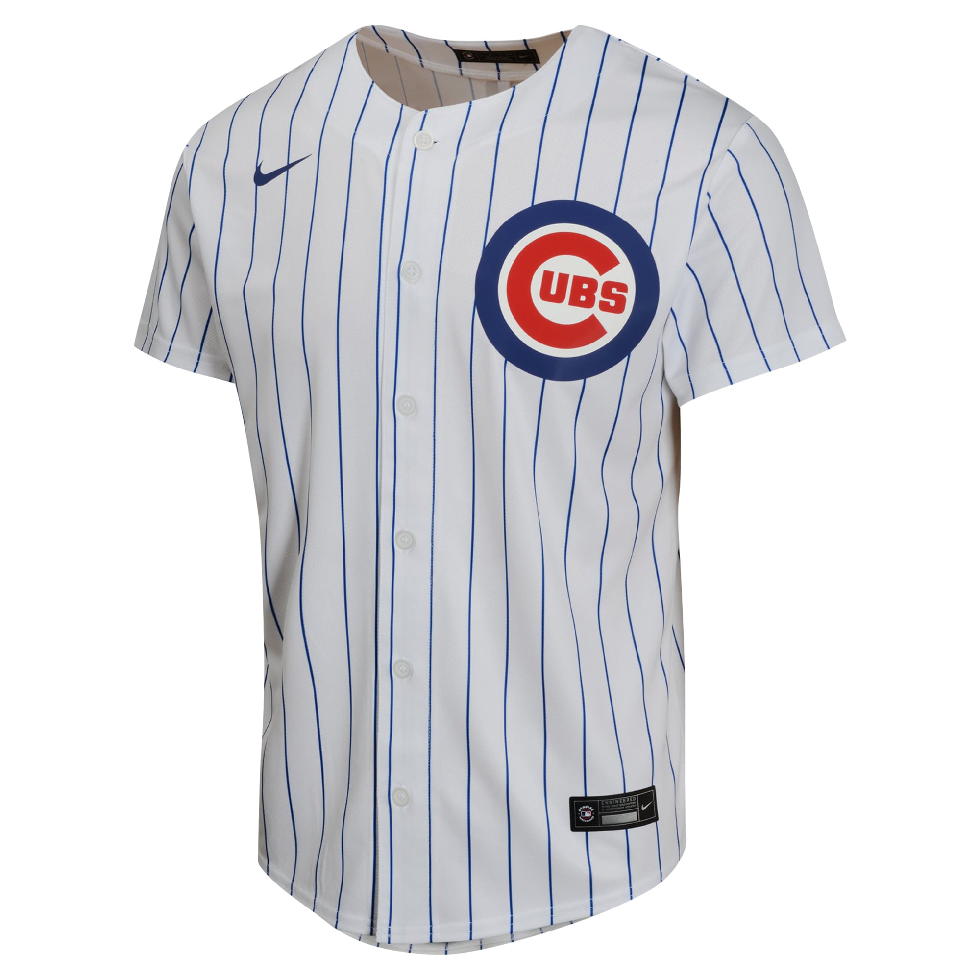 Dansby Swanson Chicago Cubs Youth Home Game Player Jersey - White - Image 3