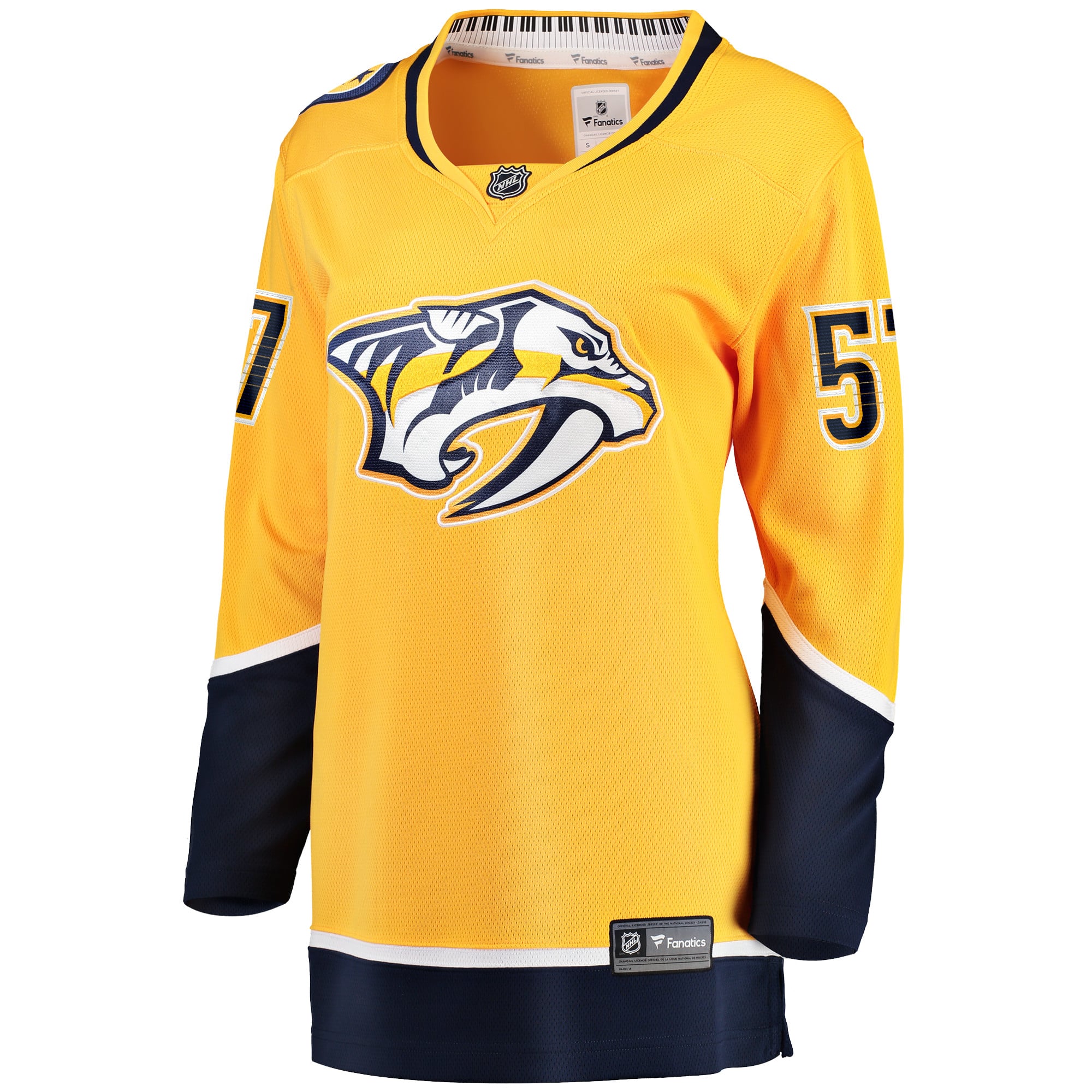 Dante Fabbro Nashville Predators Women's Home Breakaway Player Jersey - Gold - Image 3