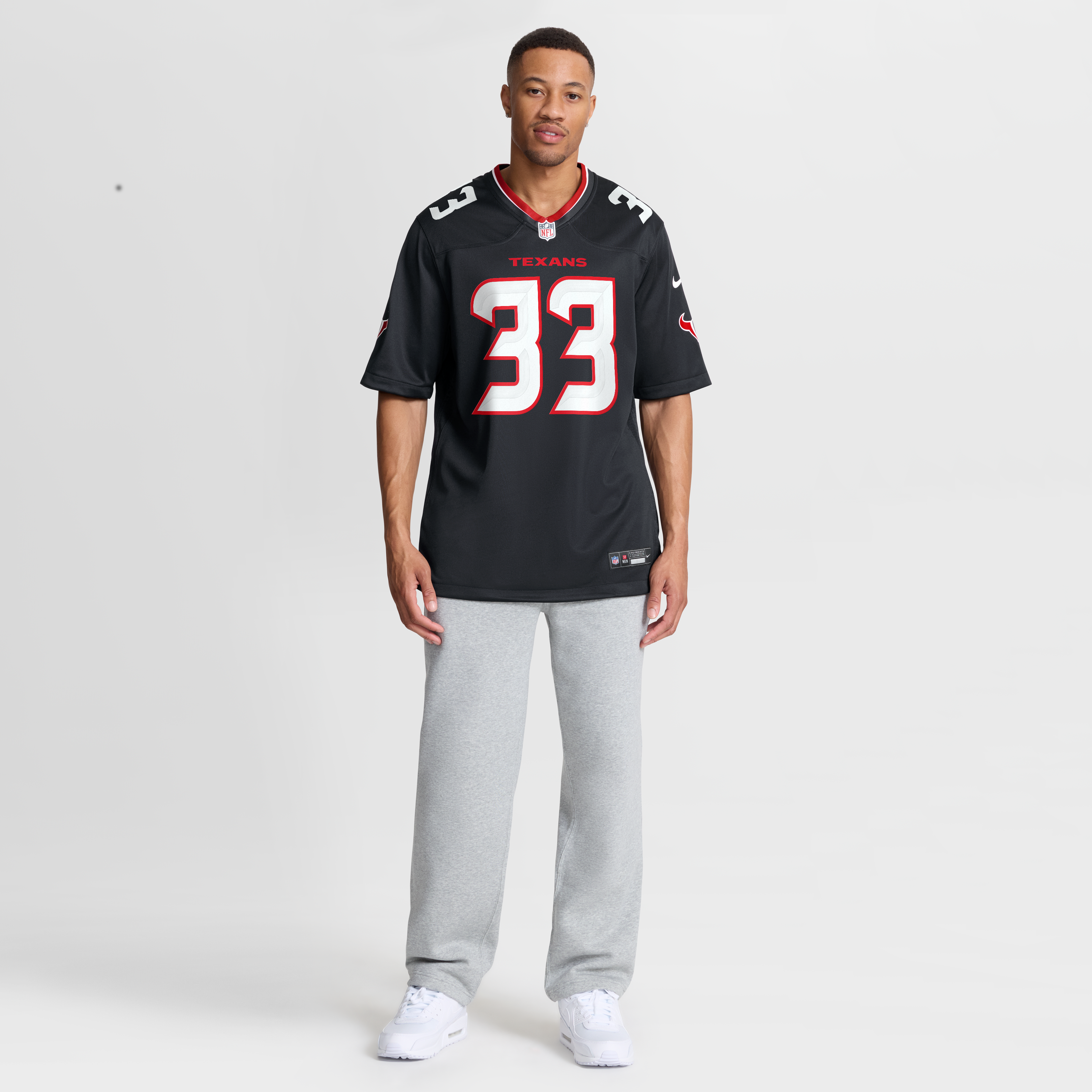 Dare Ogunbowale Houston Texans Team Game Jersey - Navy - Image 8