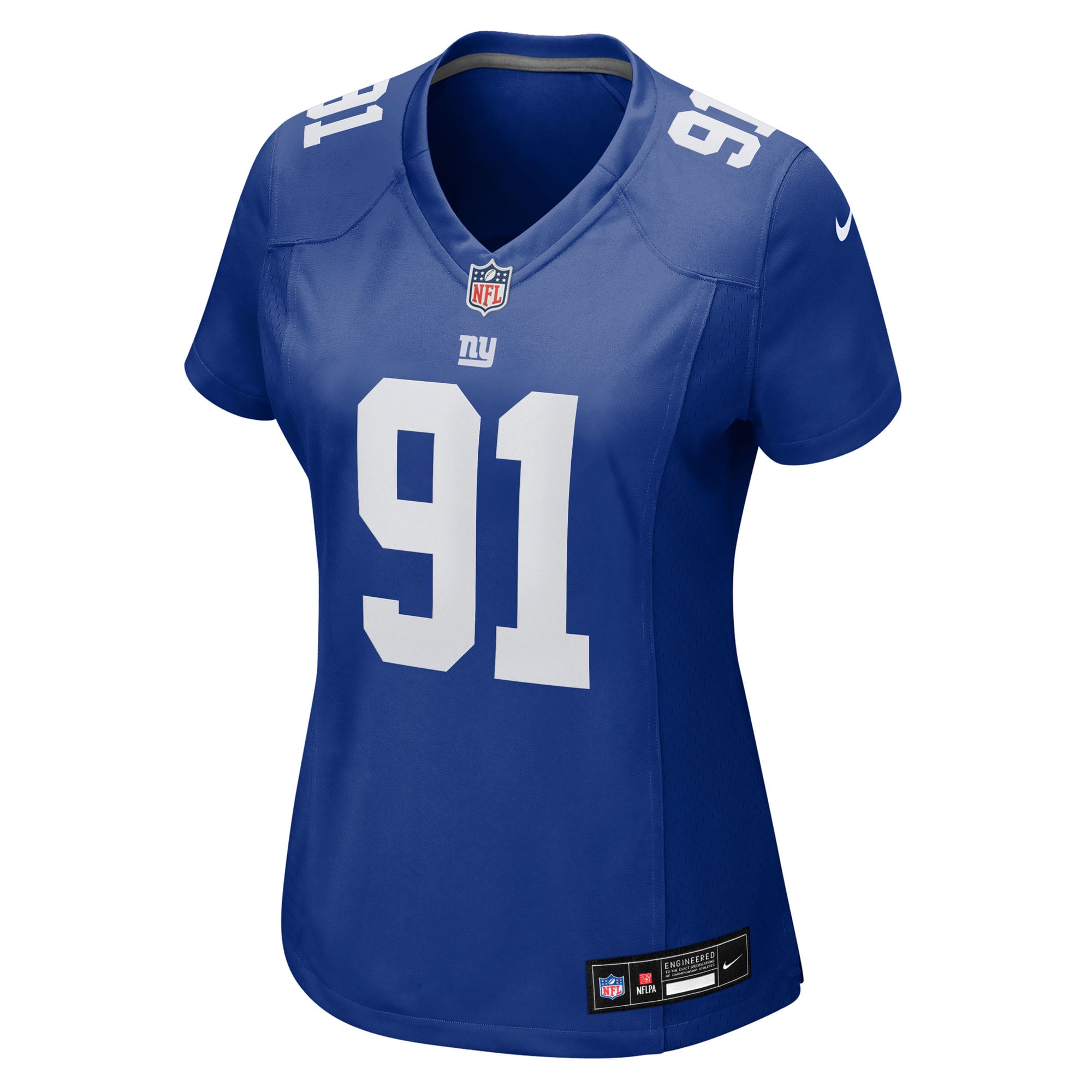 Darius Alexander New York Giants Women's Team Game Jersey - Royal - Image 3