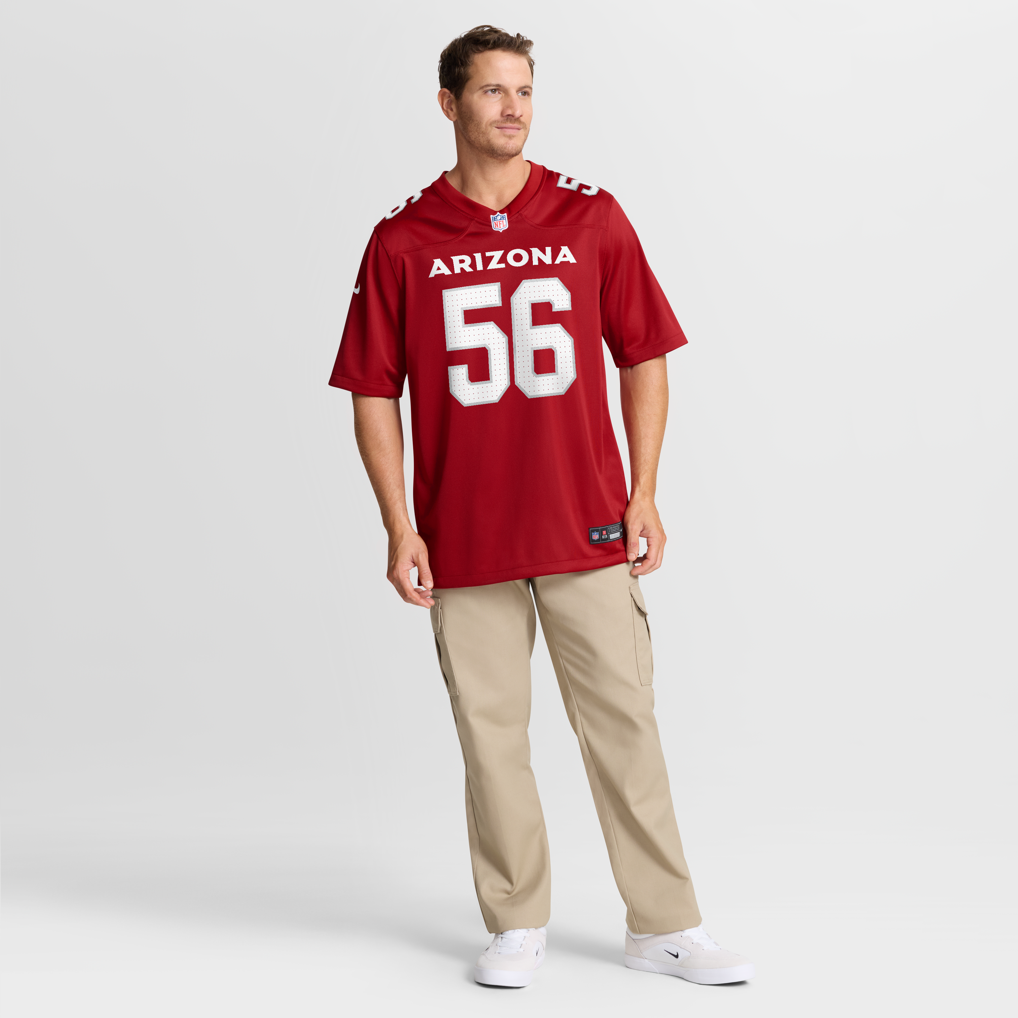Darius Robinson Arizona Cardinals Team Game Jersey - Cardinal - Image 8