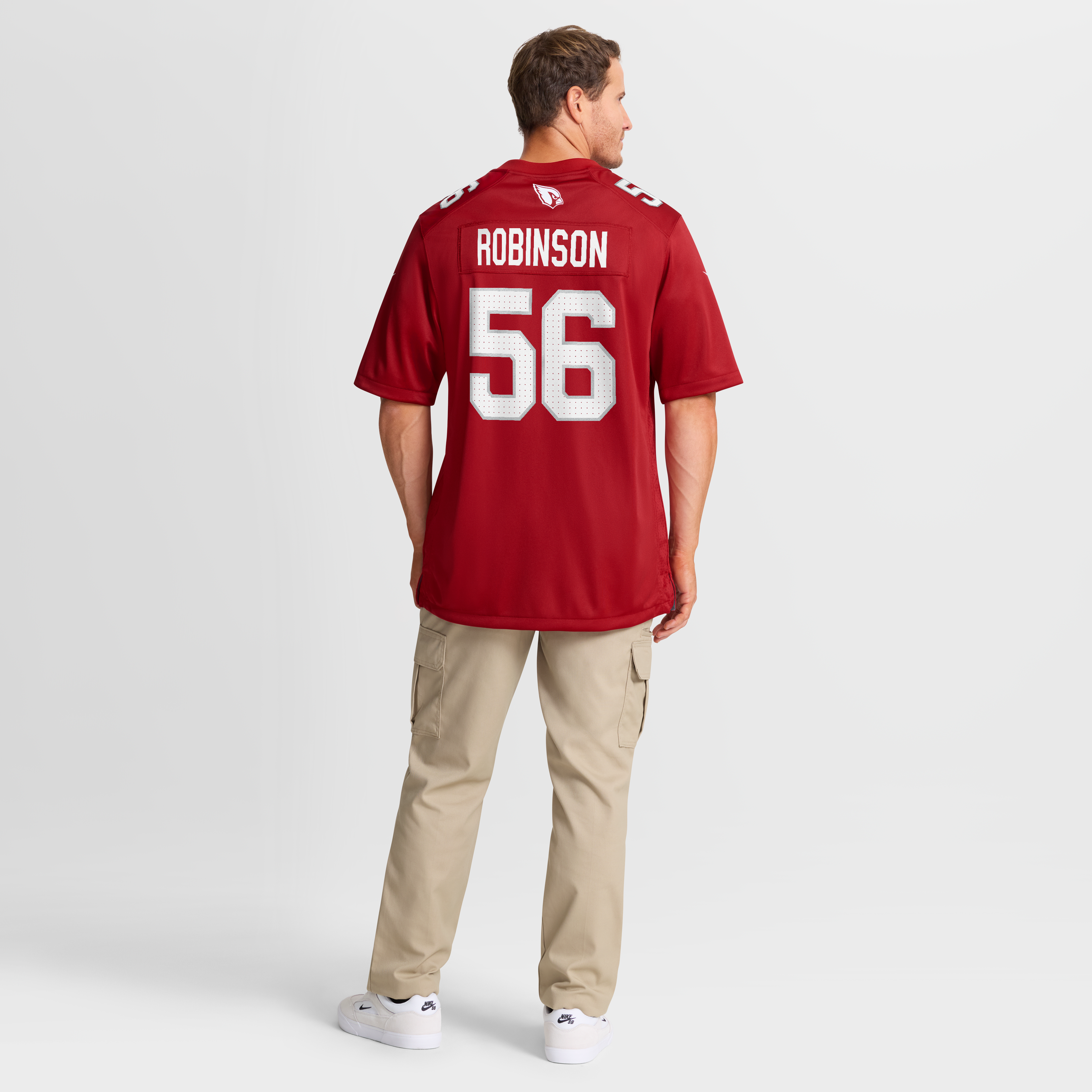 Darius Robinson Arizona Cardinals Team Game Jersey - Cardinal - Image 9