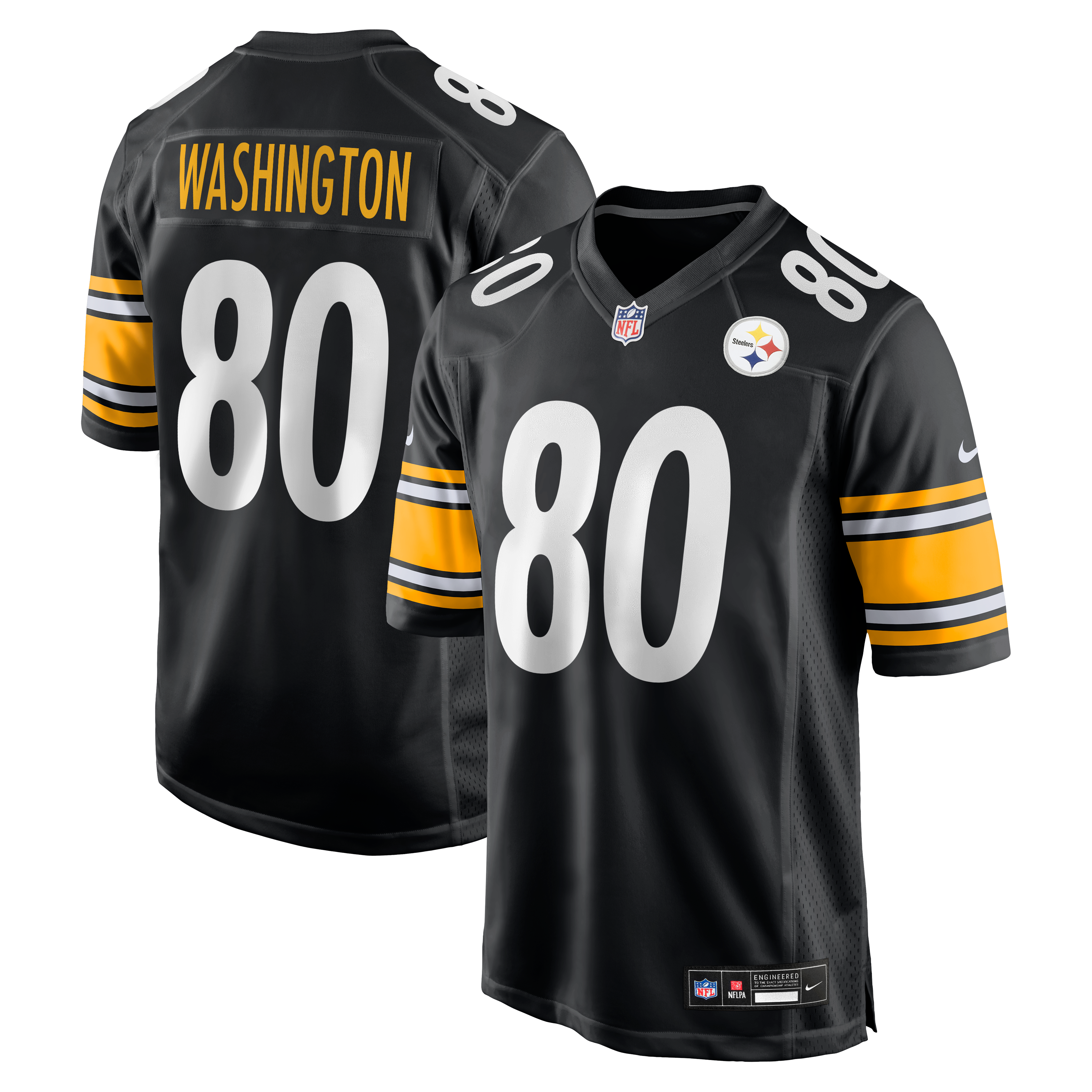 Darnell Washington Pittsburgh Steelers Game Jersey - Black - Image 2